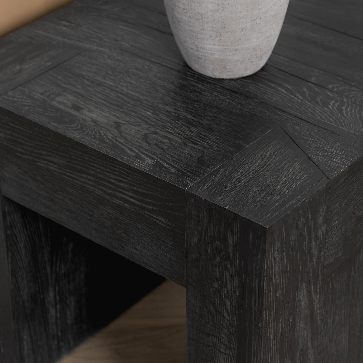 Bristol Black End Table - Ornate Home