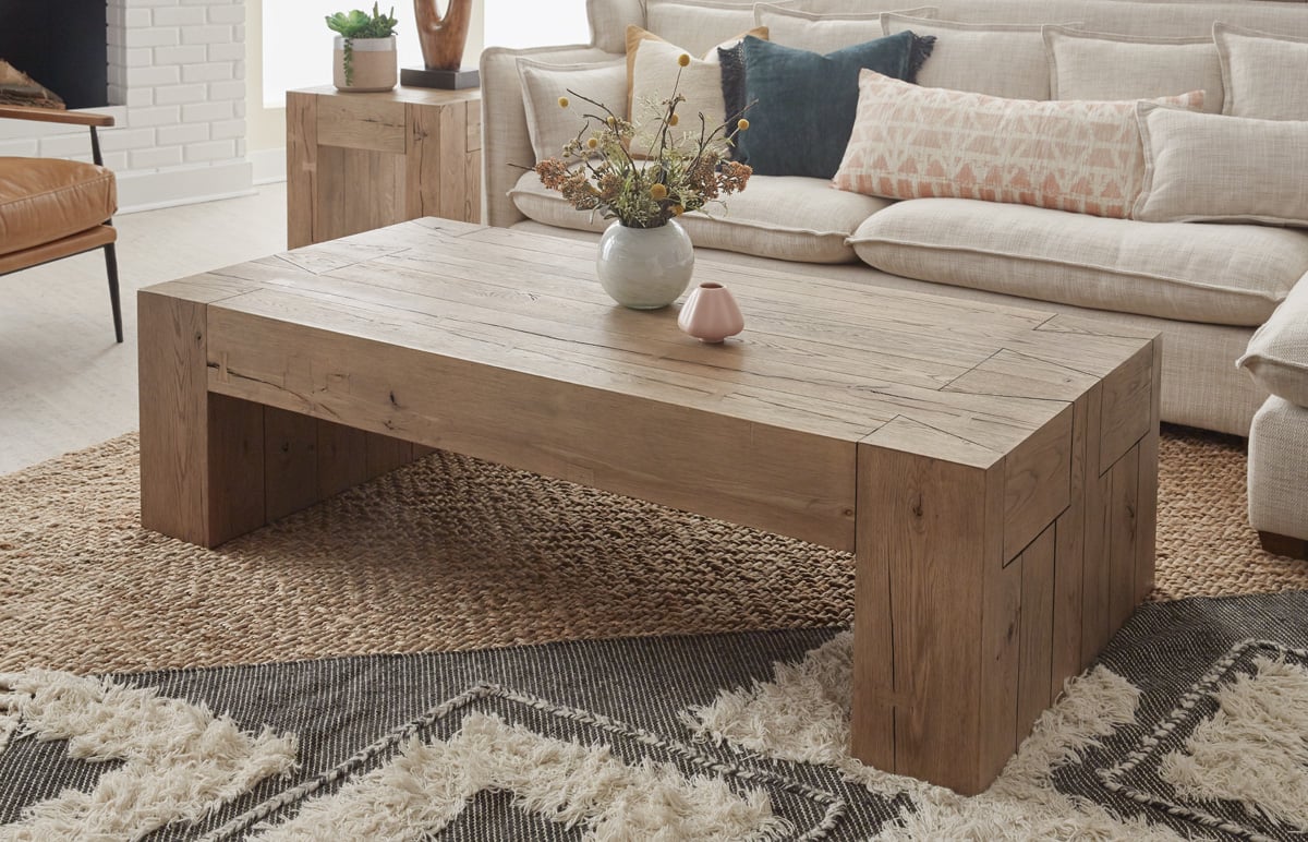 Bristol Cafe Brown Coffee Table - Ornate Home