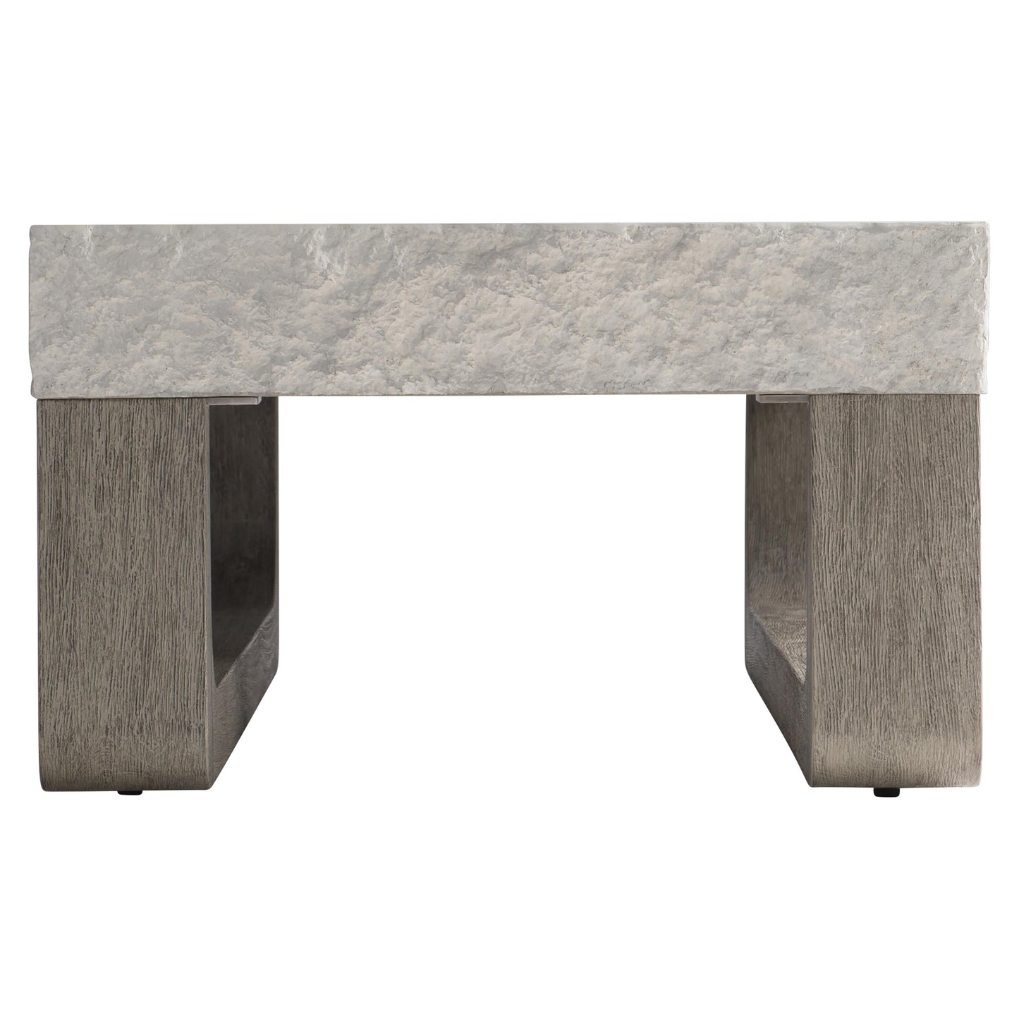 Bristol Sand Grey/Weathered Teak Outdoor Cocktail Table - Ornate Home