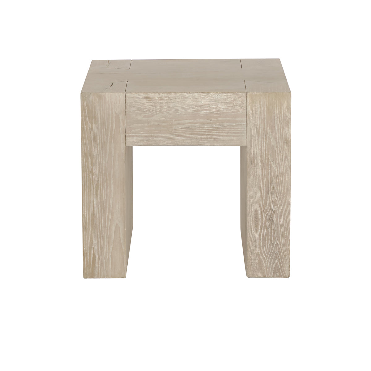 Bristol White End Table - Ornate Home