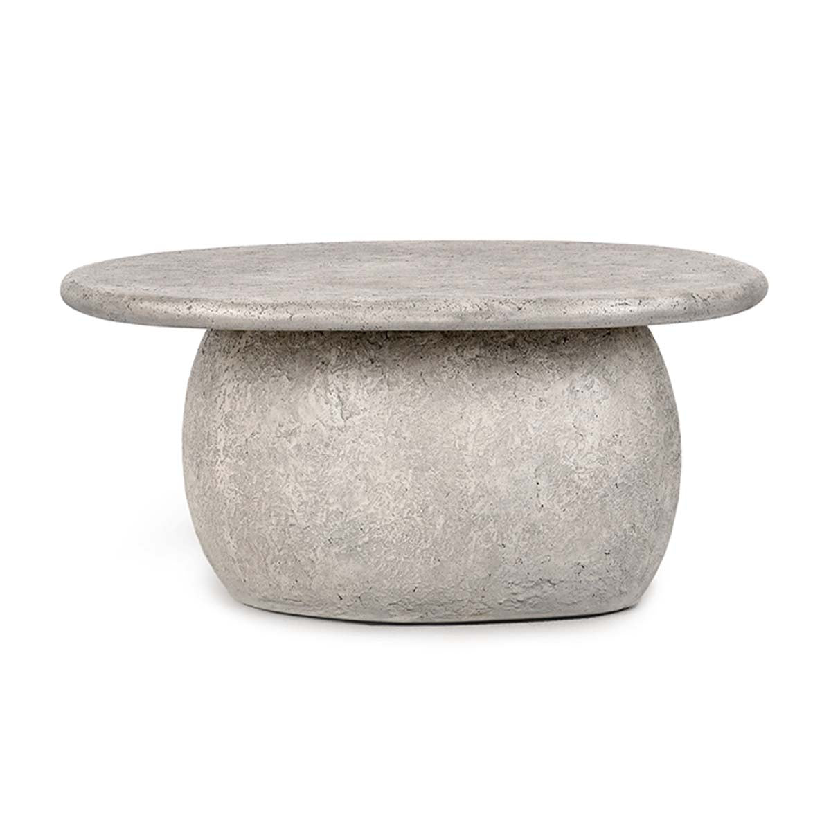 Britney Sand Outdoor Round Coffee Table - Ornate Home