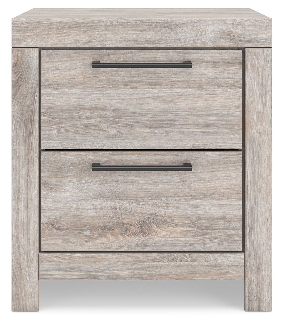 Broachmyn Gray Nightstand- Viva Furn