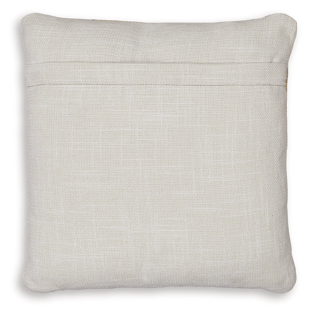 Brockner Next-Gen Nuvella Brown/Yellow Pillow- Viva Furn