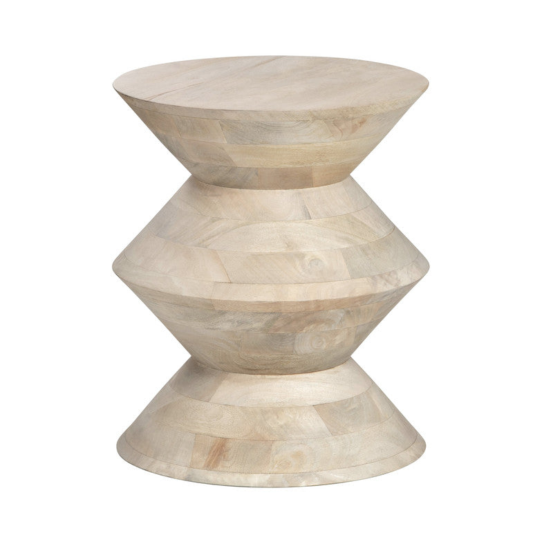 Brodie Tan Accent Table - Ornate Home