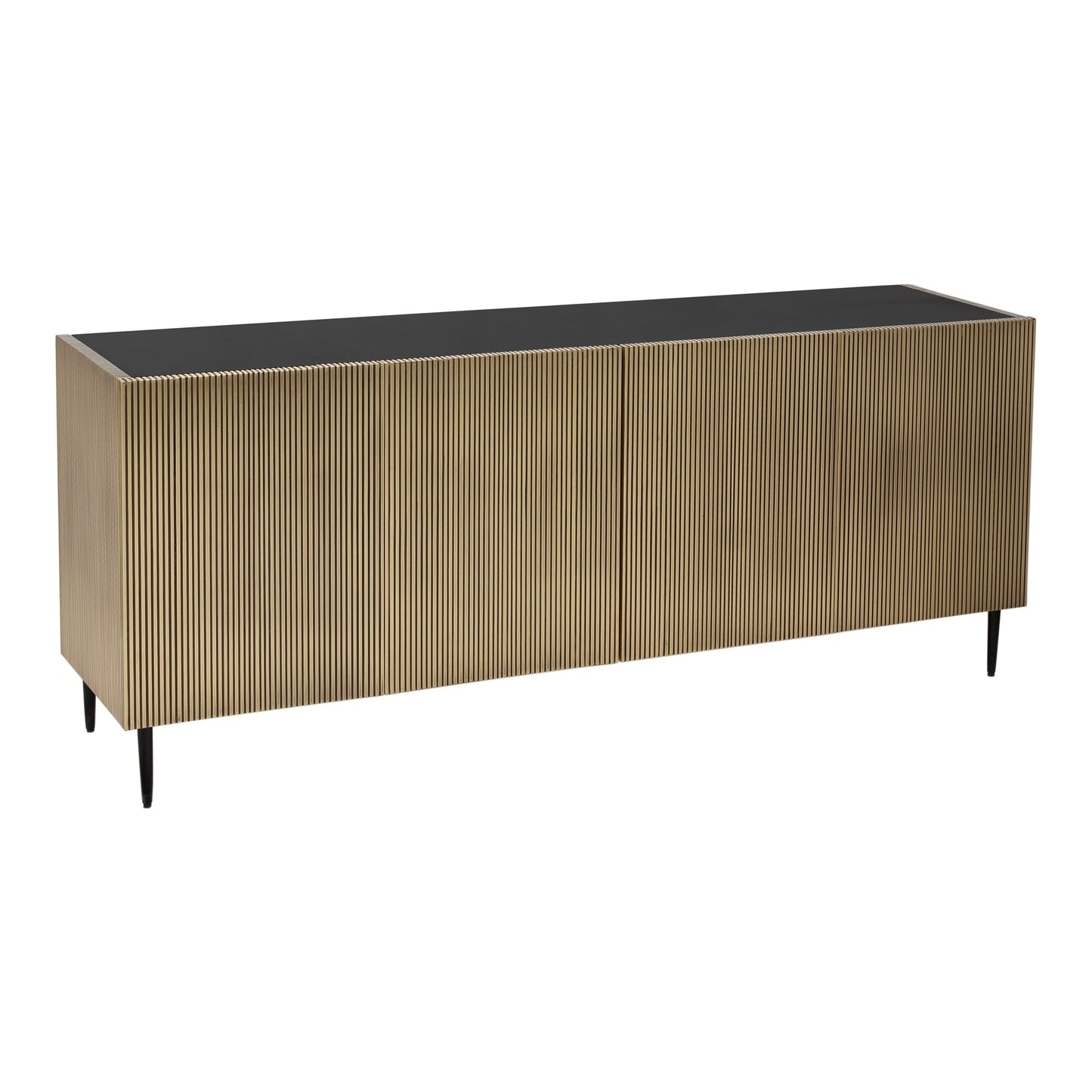 Brogan Antique Brass Sideboard - Ornate Home