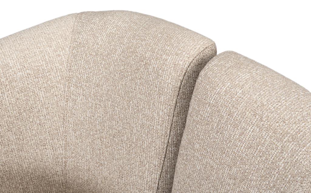 Bronson Beige Swivel Chair - Ornate Home