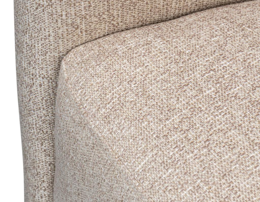 Bronson Beige Swivel Chair - Ornate Home