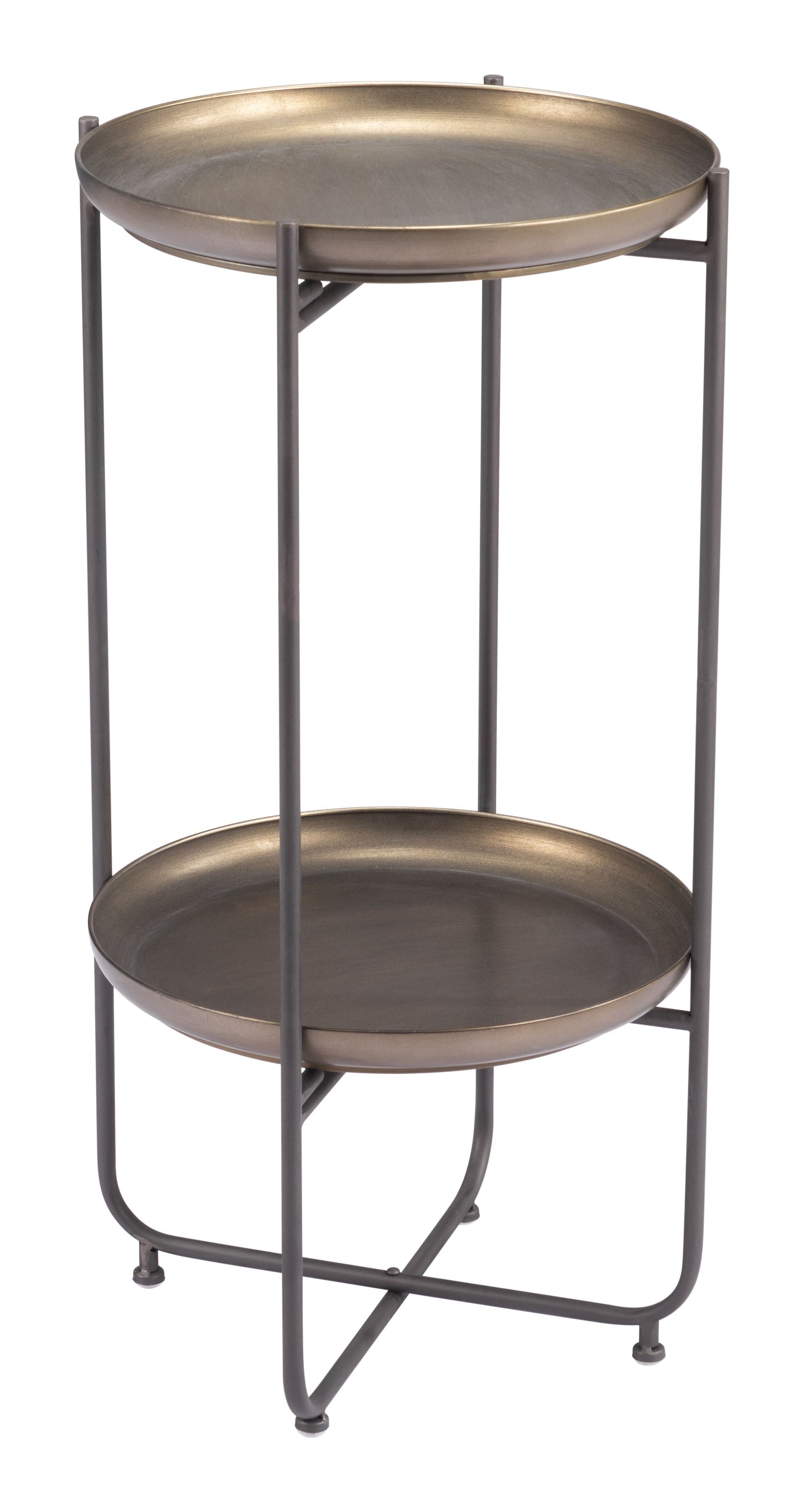 Bronson Bronze Accent Table - Ornate Home