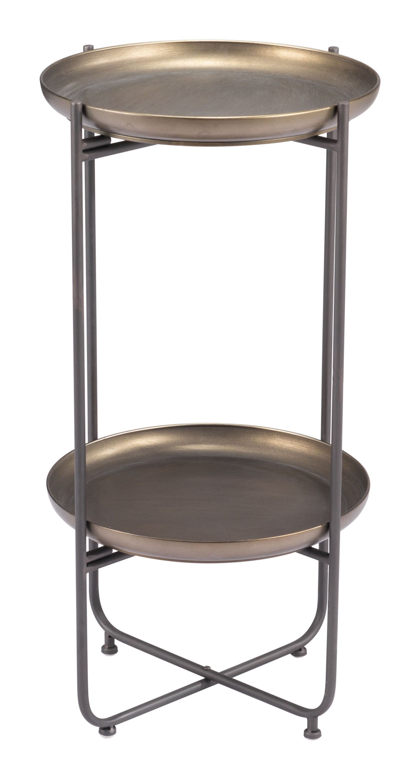 Bronson Bronze Accent Table - Ornate Home