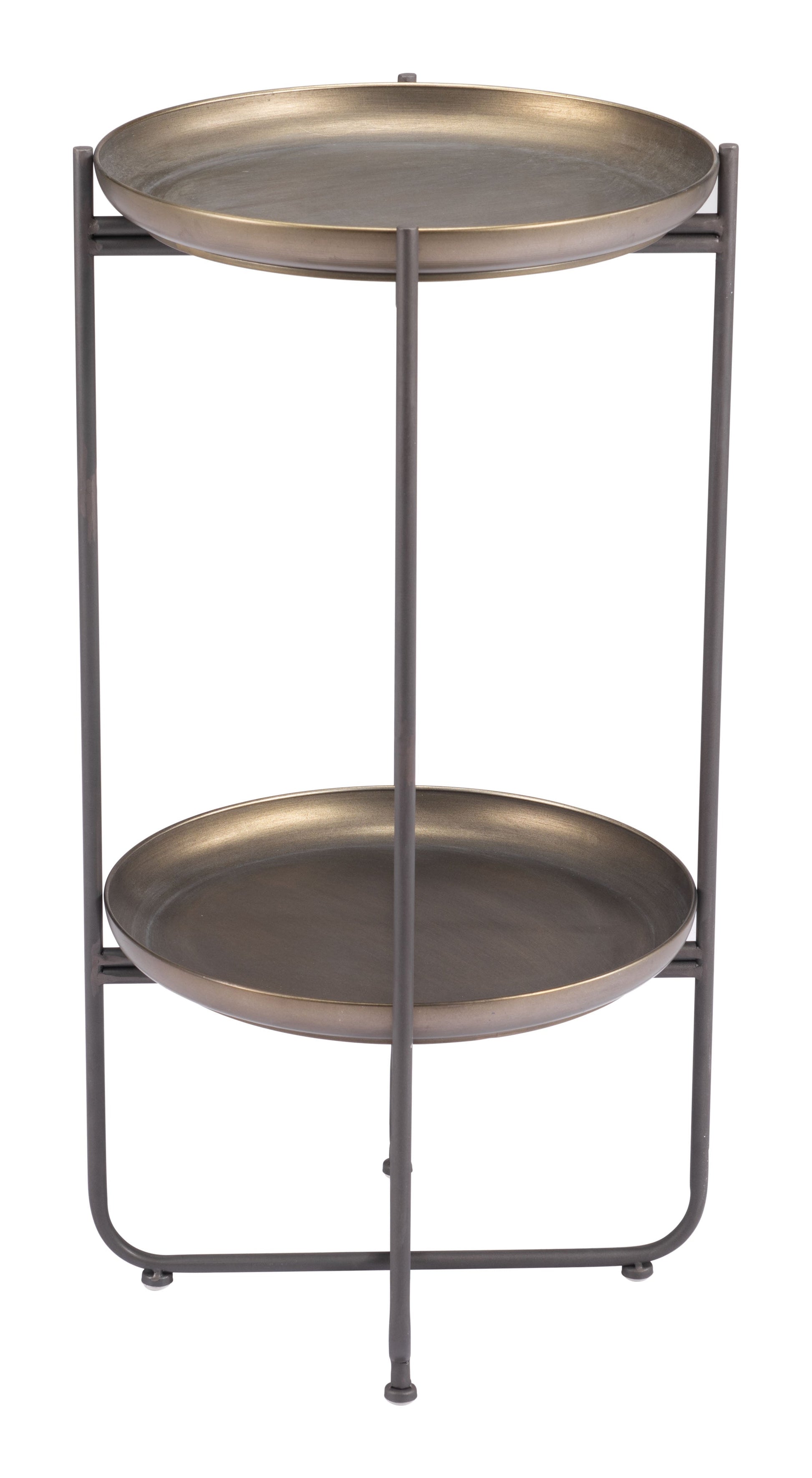 Bronson Bronze Accent Table - Ornate Home