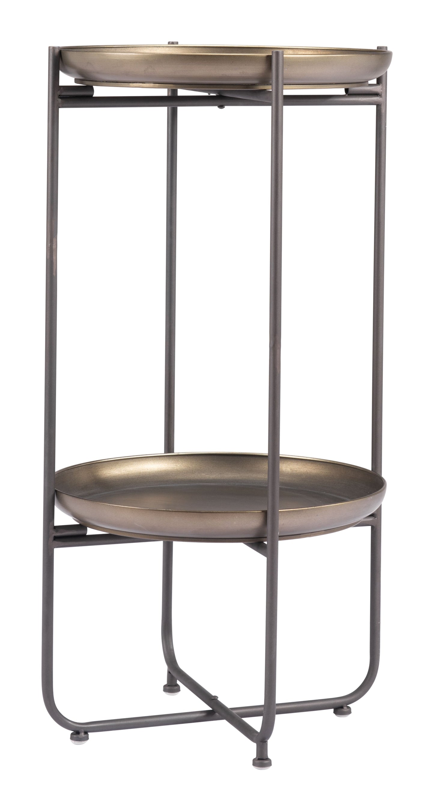 Bronson Bronze Accent Table - Ornate Home