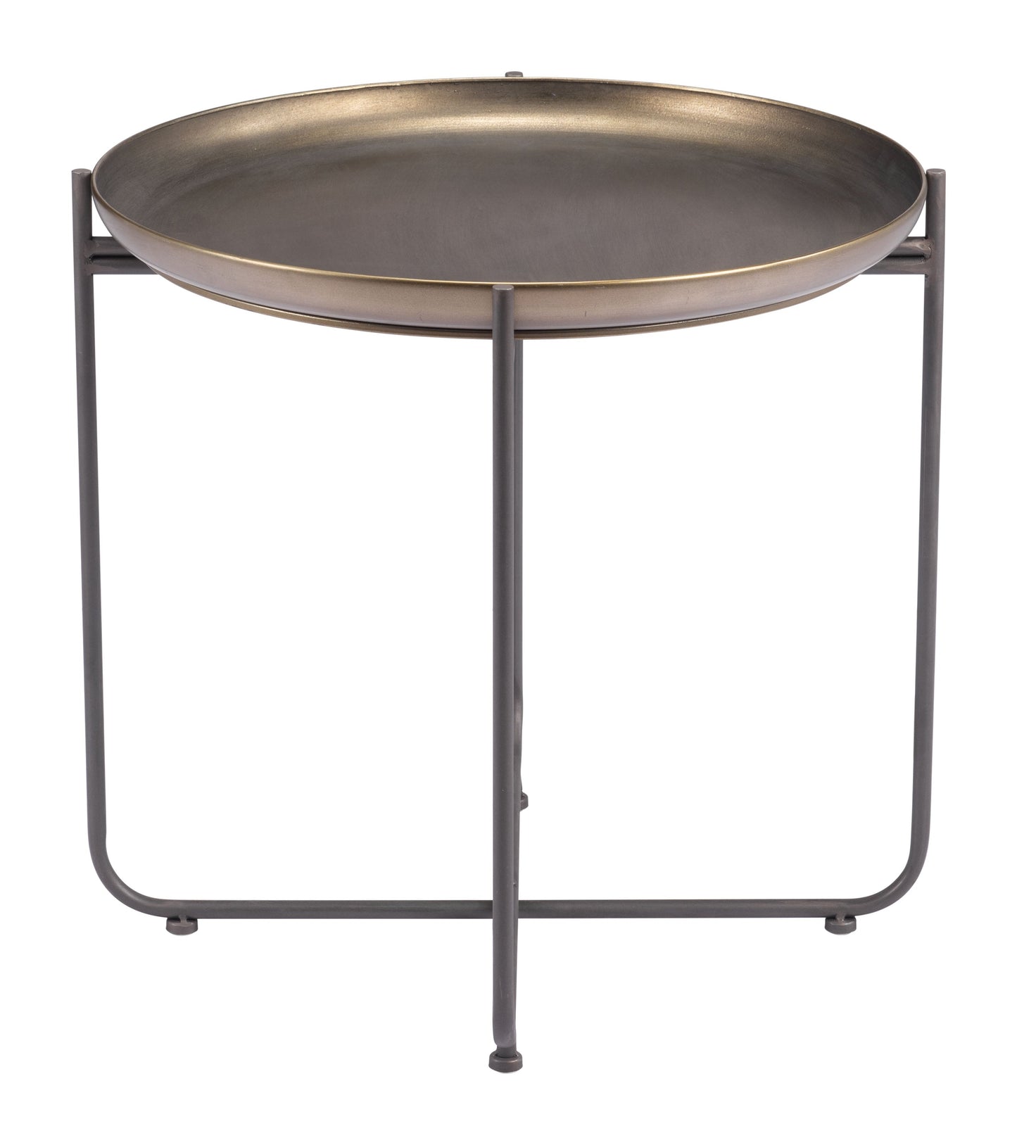 Bronson Bronze Side Table - Ornate Home