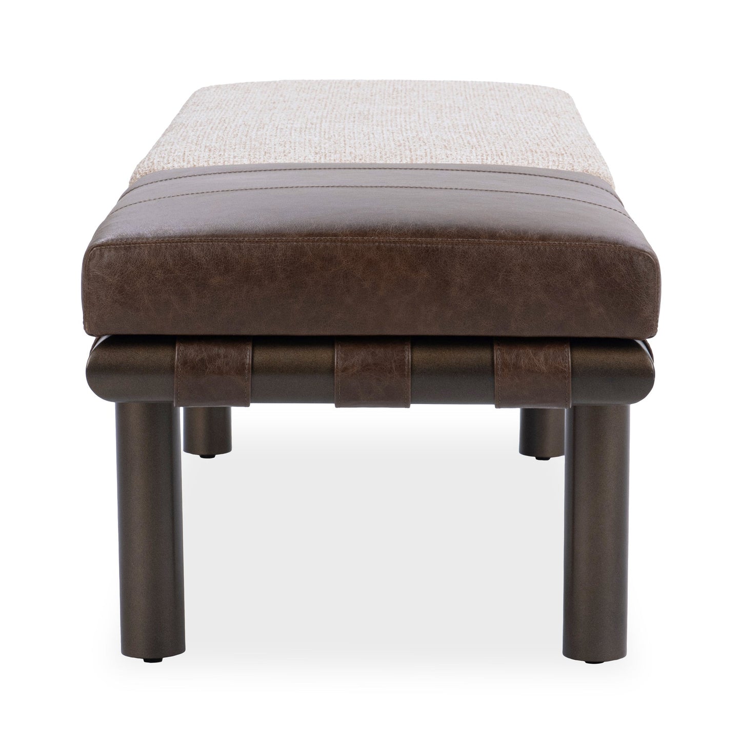 Brooklyn Cocoa Latte Accent Bench - Ornate Home