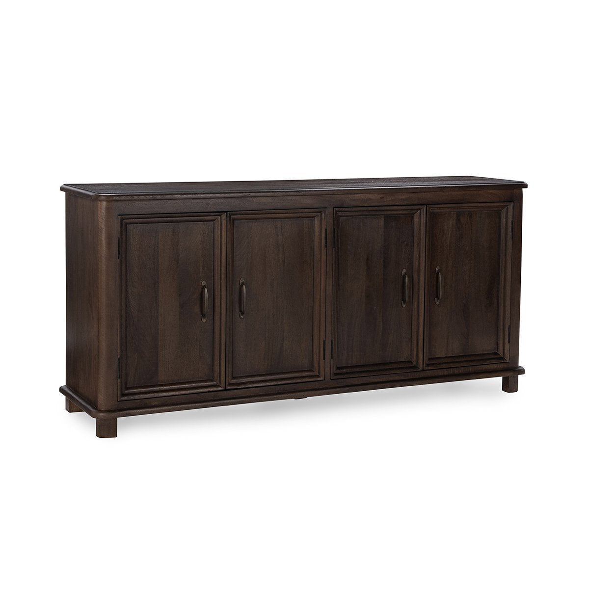 Brookside Cocoa Brown 4 Door Cabinet - Ornate Home
