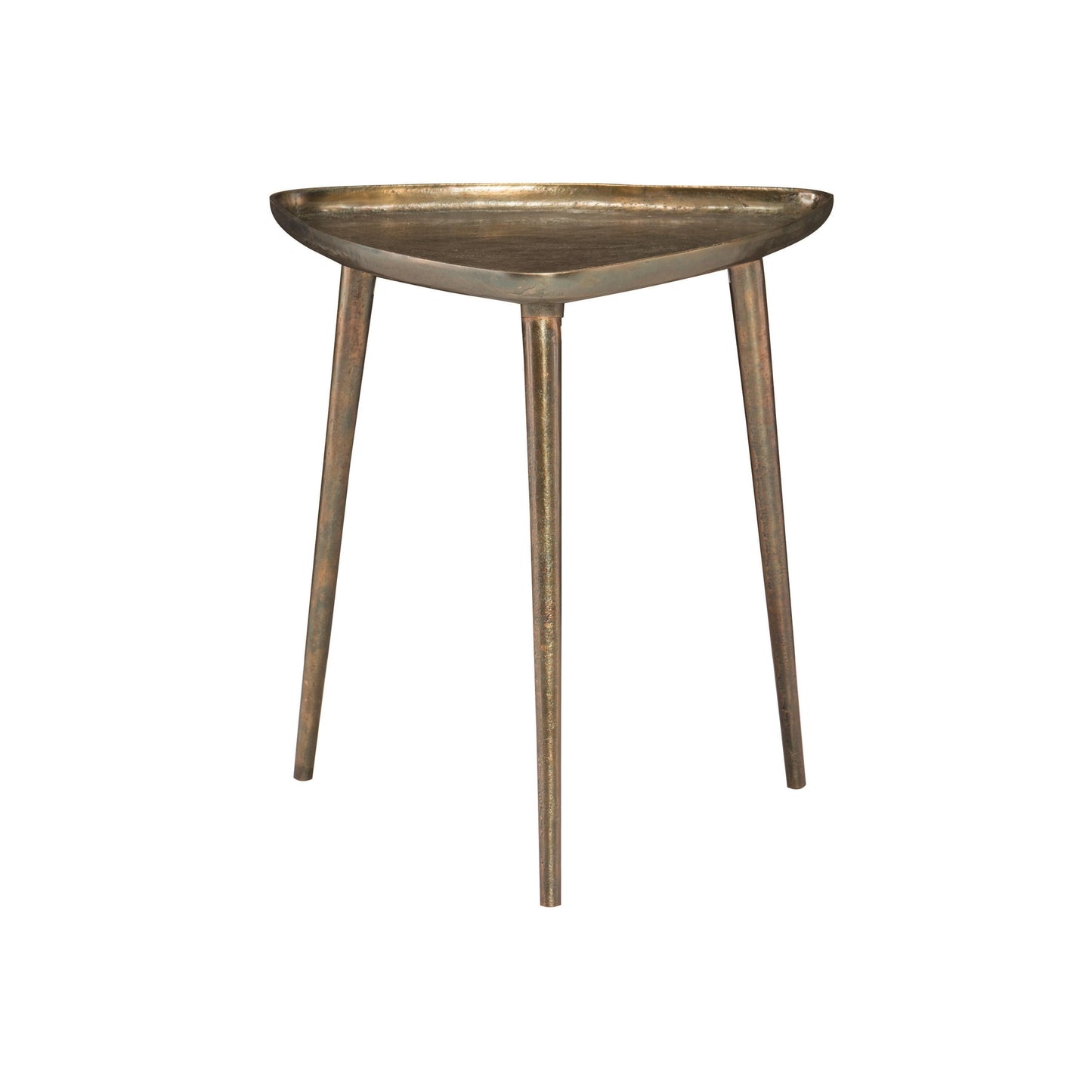 Buckley Antique Dark Brass Accent Table - Ornate Home