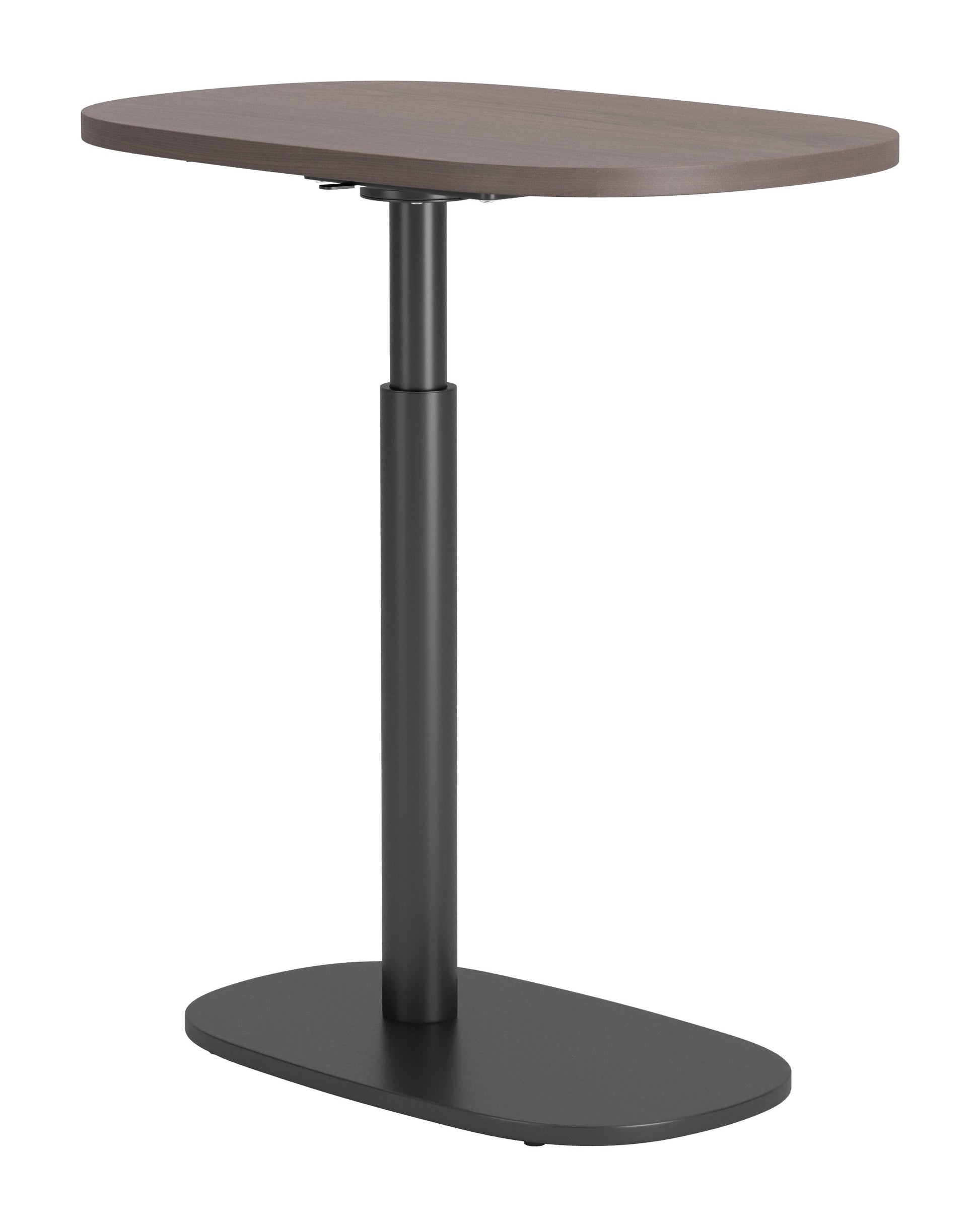 Buddy Gray Adjustable Rotating Side Table - Ornate Home