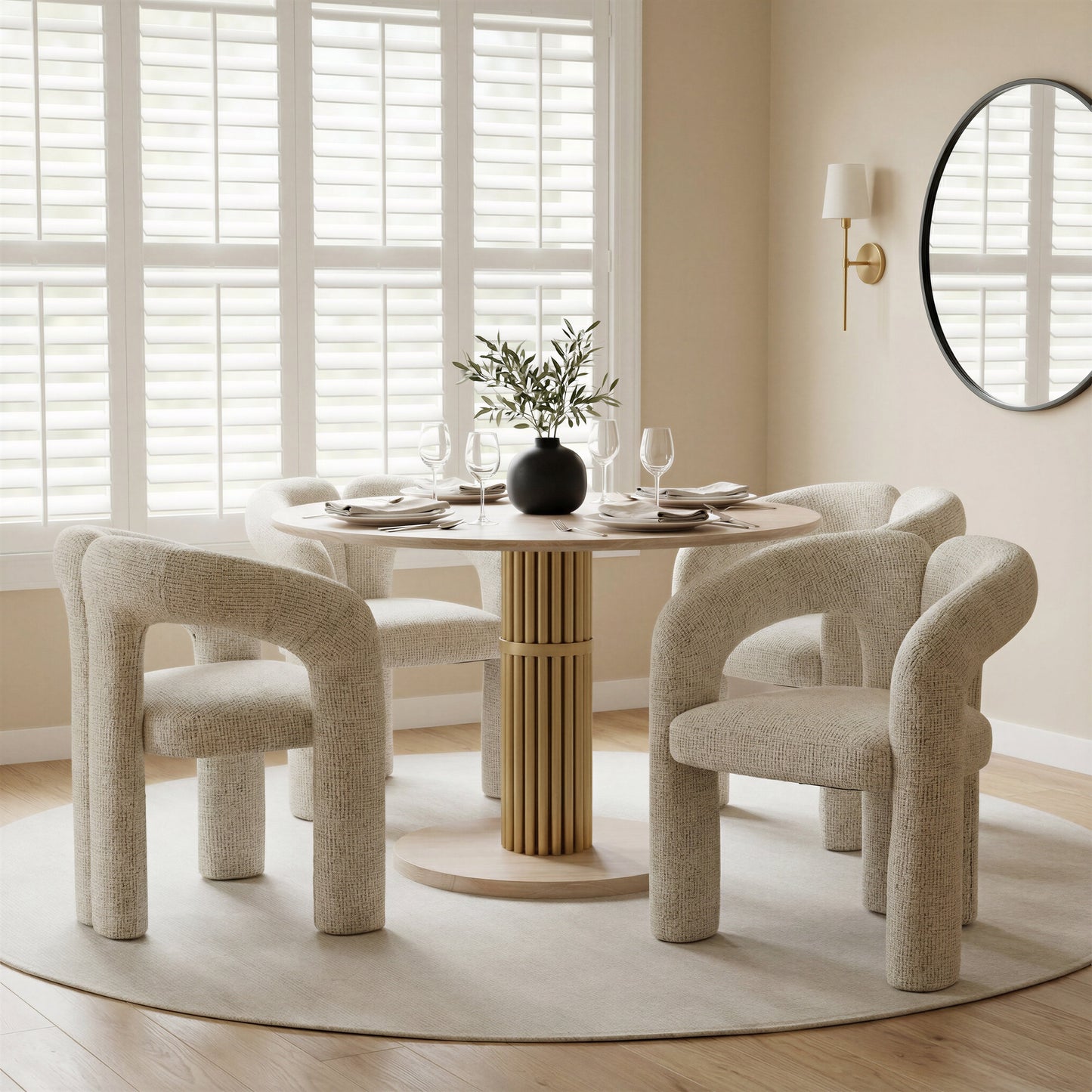 Buis Gray Dining Chair - Ornate Home