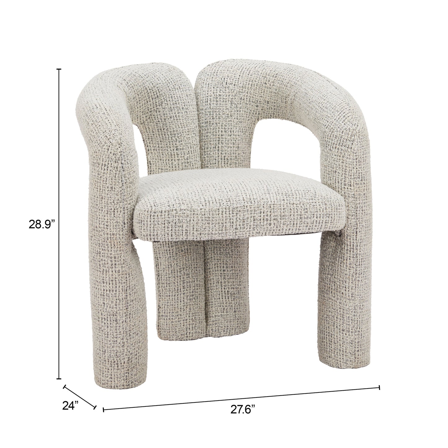 Buis Gray Dining Chair - Ornate Home