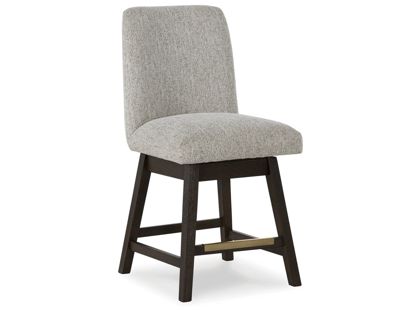 Burkhaus Beige/Brown Counter Height Barstool (Set of 2)- Viva Furn