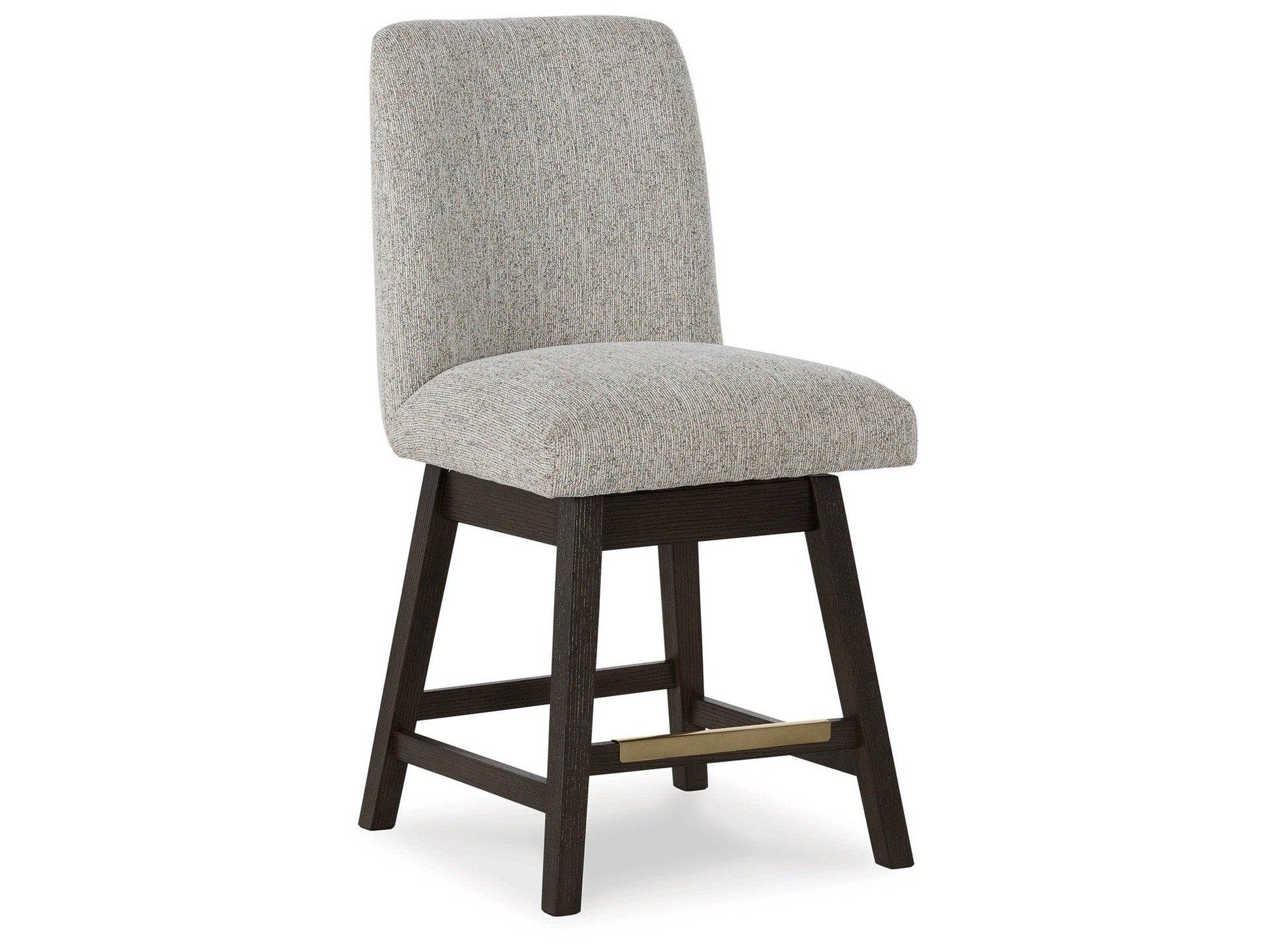 Burkhaus Beige/Brown Counter Height Barstool (Set of 2)- Viva Furn