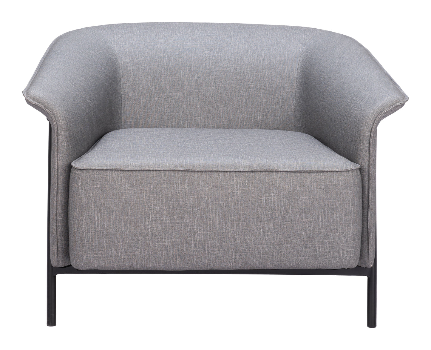 Burry Slate Gray Accent Chair - Ornate Home
