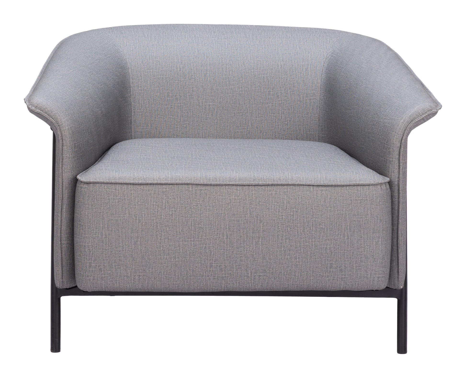 Burry Slate Gray Accent Chair - Ornate Home