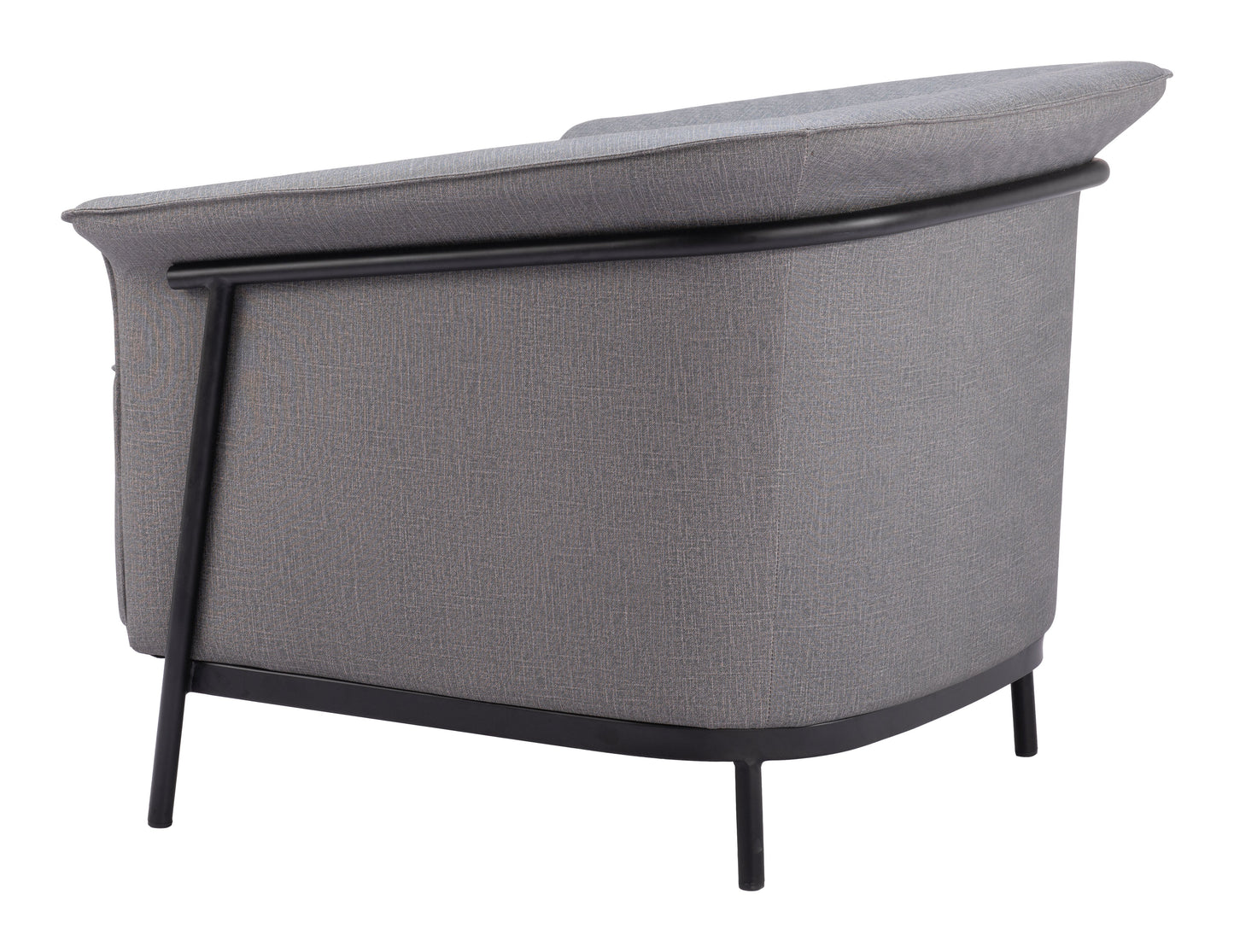 Burry Slate Gray Accent Chair - Ornate Home