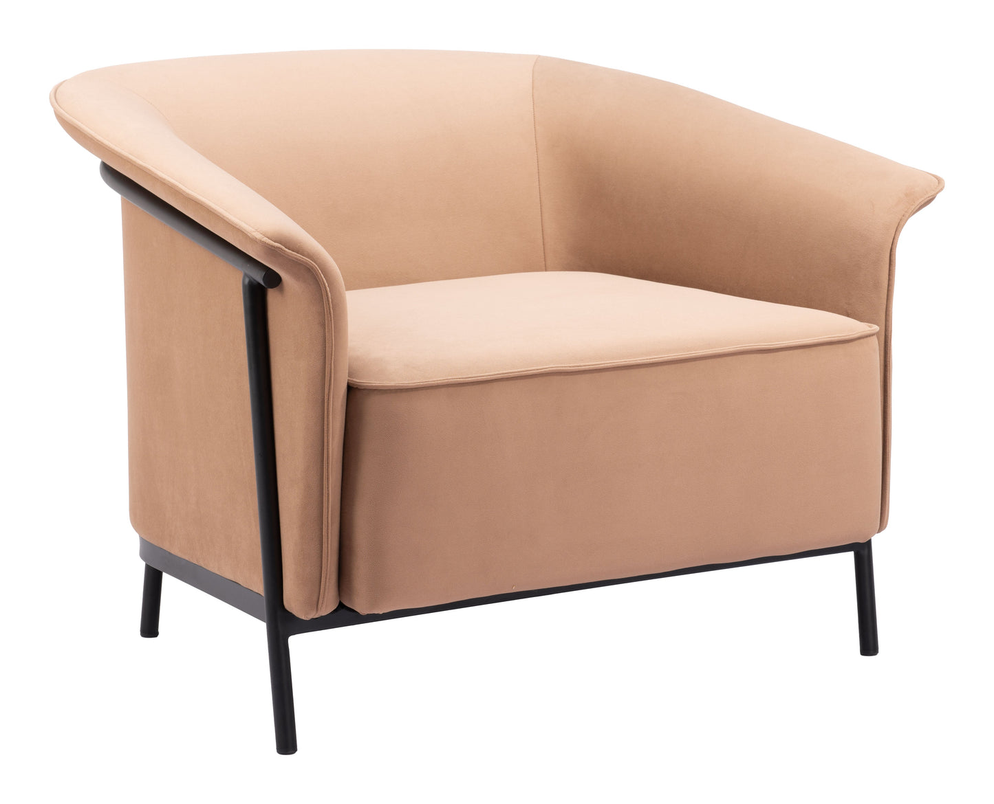 Burry Tan Accent Chair - Ornate Home
