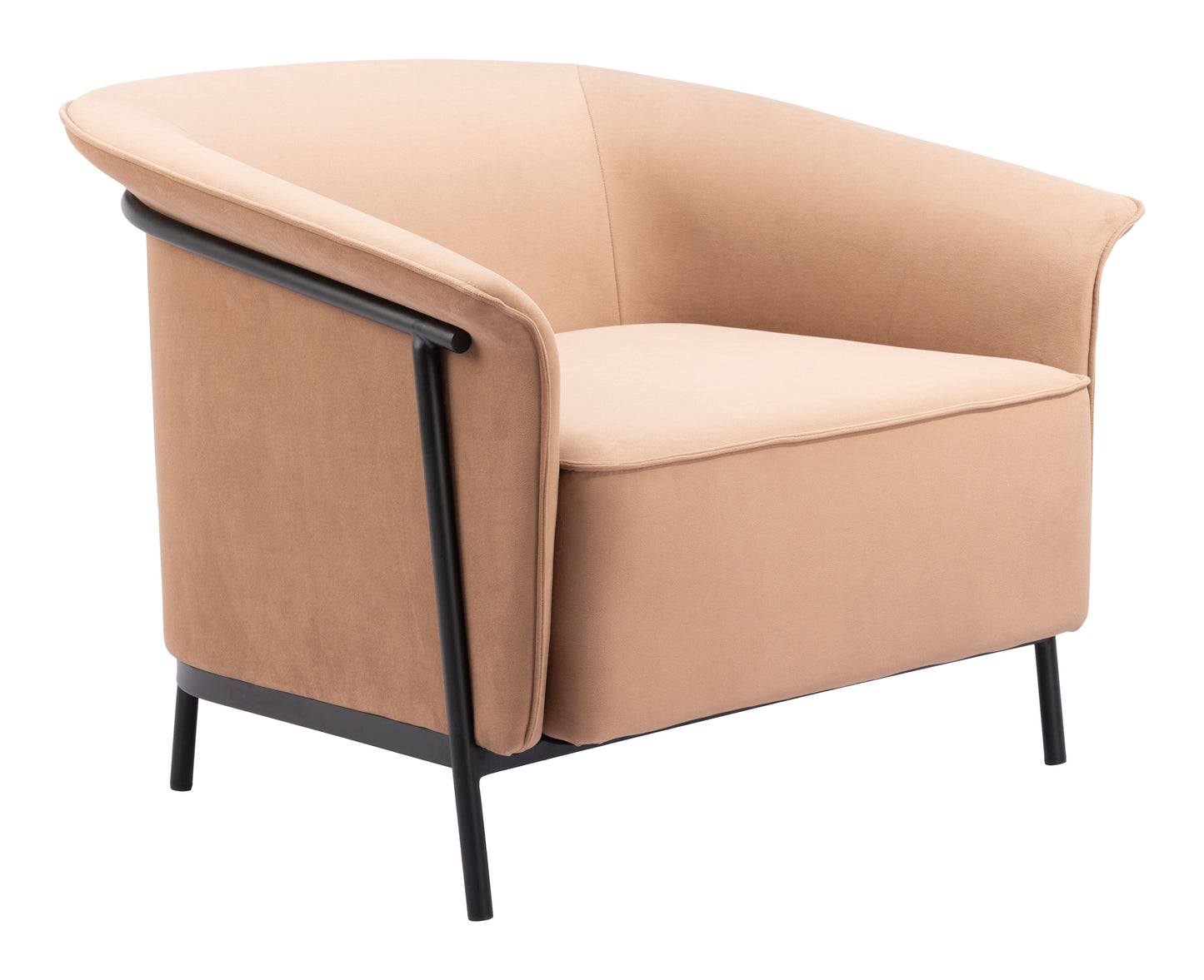 Burry Tan Accent Chair - Ornate Home
