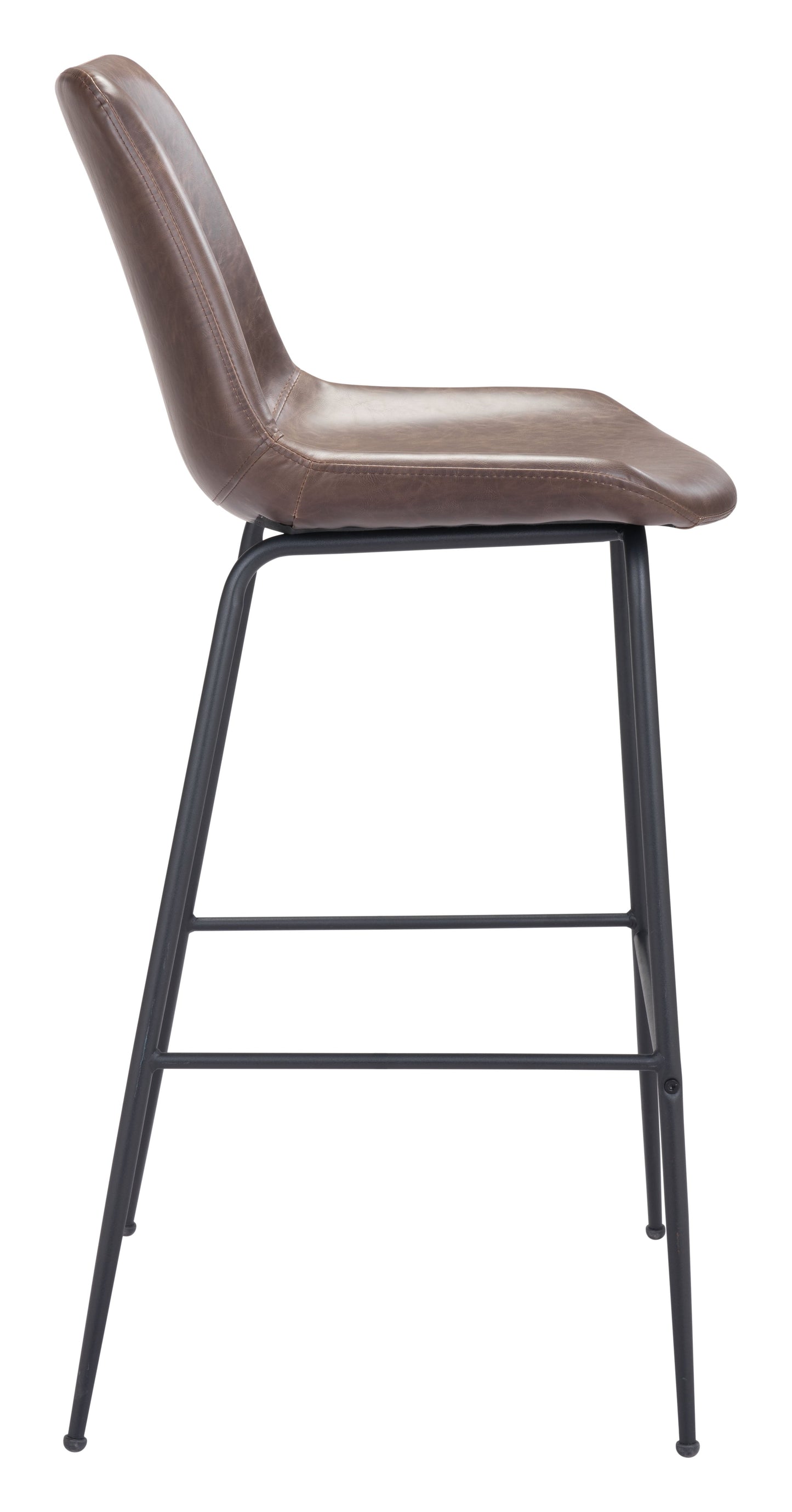 Byron Brown Barstool - Ornate Home