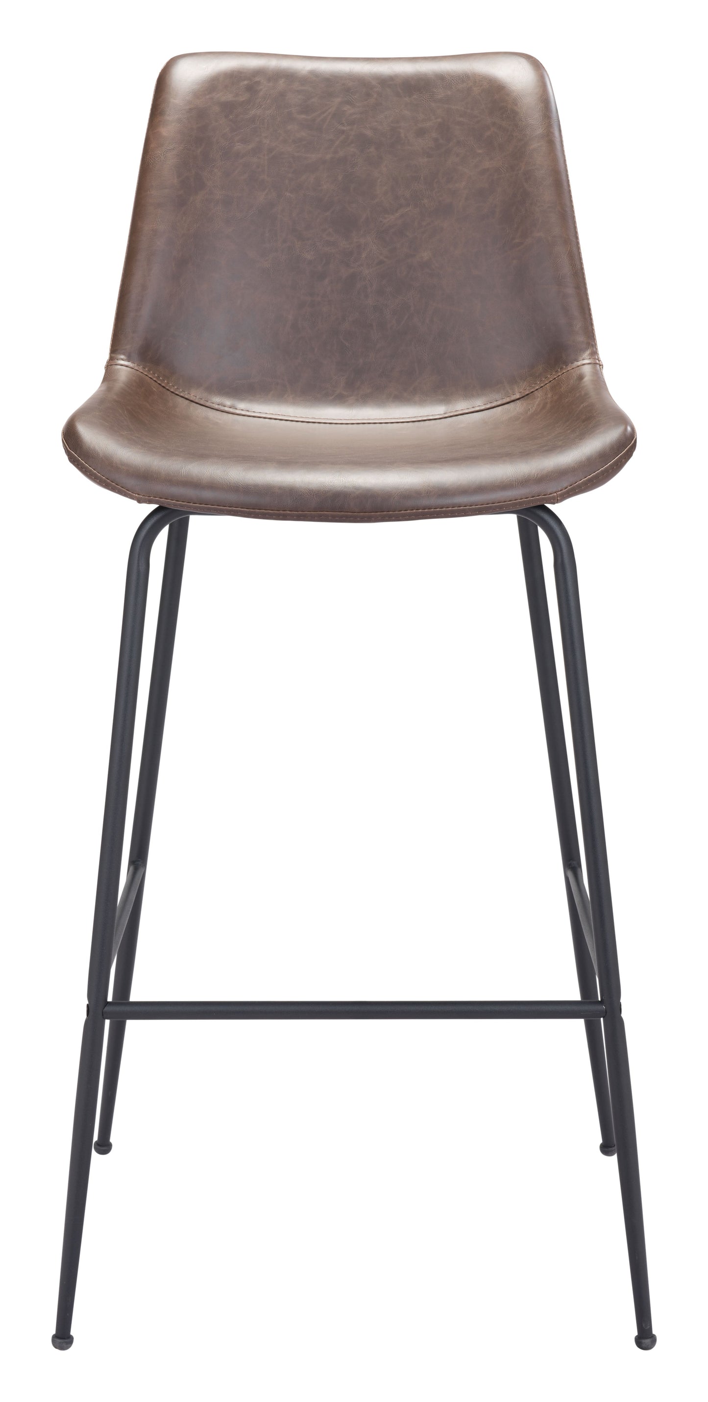 Byron Brown Barstool - Ornate Home