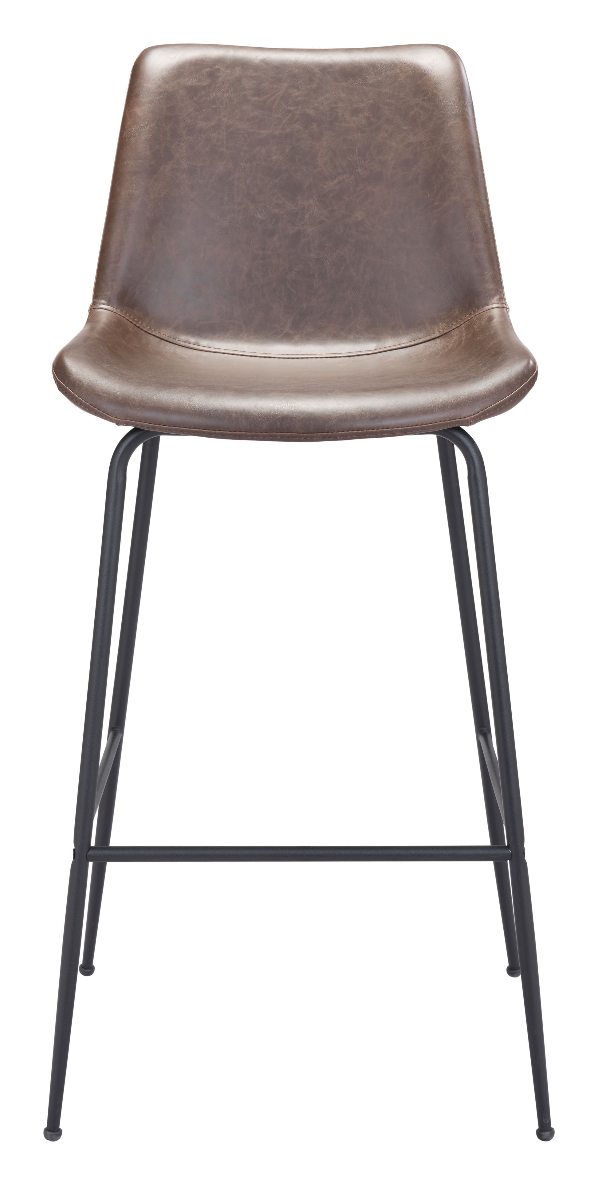 Byron Brown Barstool - Ornate Home
