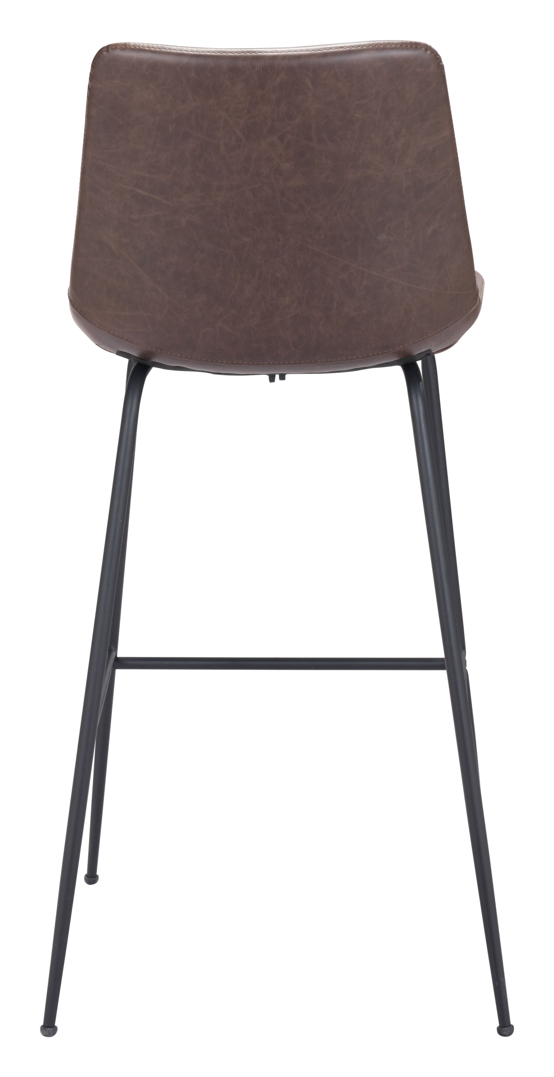Byron Brown Barstool - Ornate Home