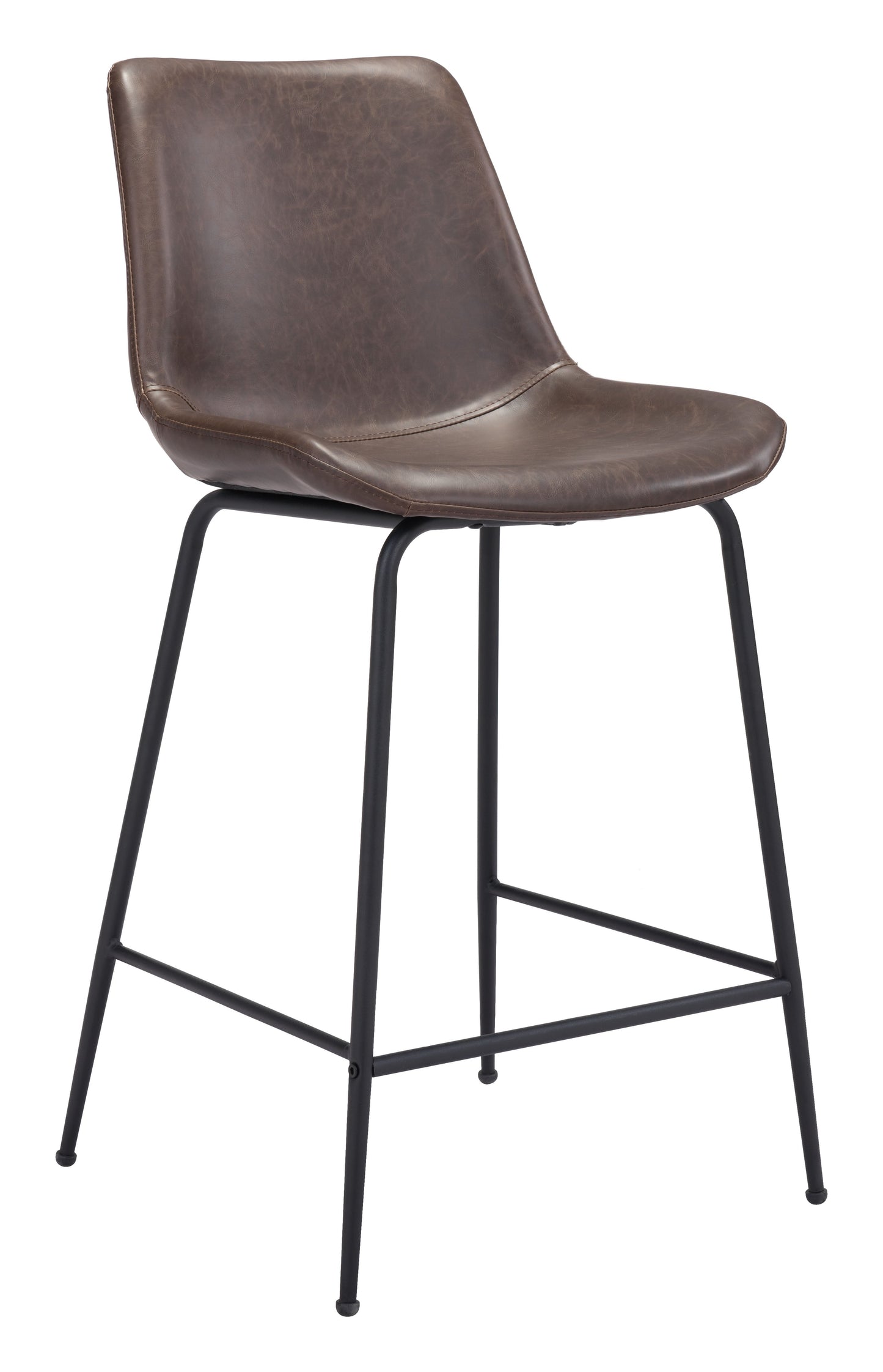 Byron Brown Counter Stool - Ornate Home