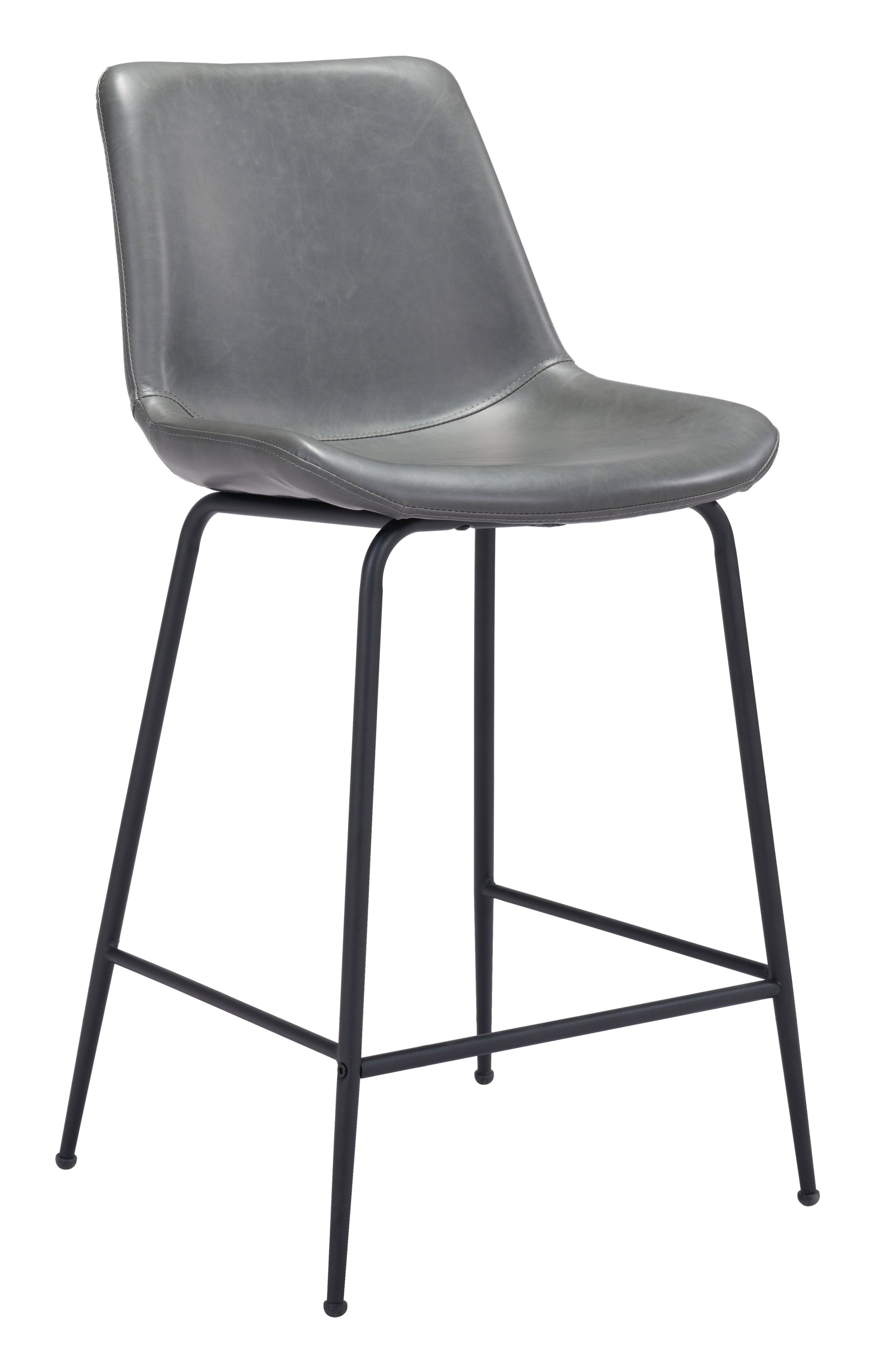Byron Gray Counter Stool - Ornate Home