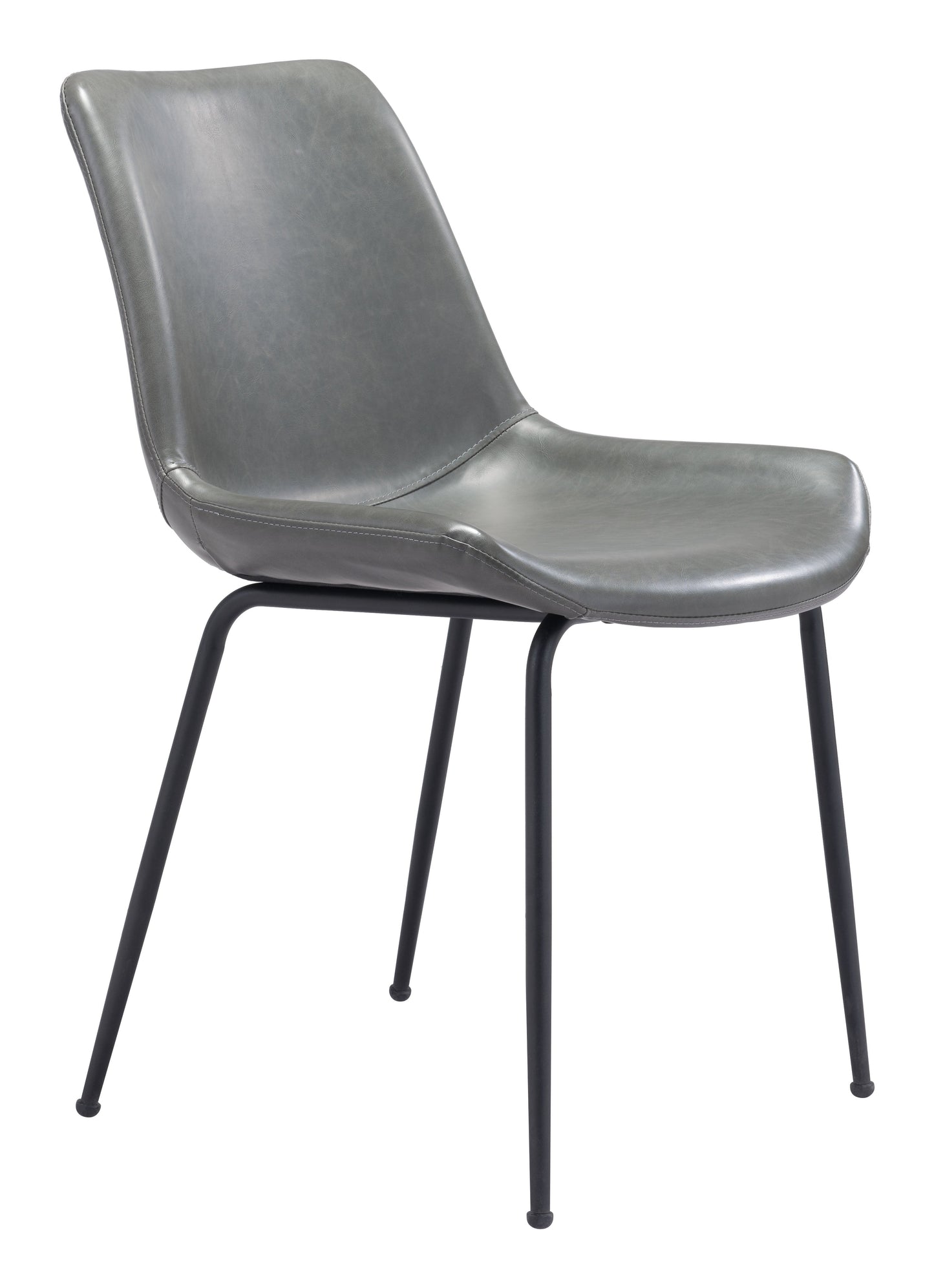 Byron Gray Dining Chair (Set of 2) - Ornate Home