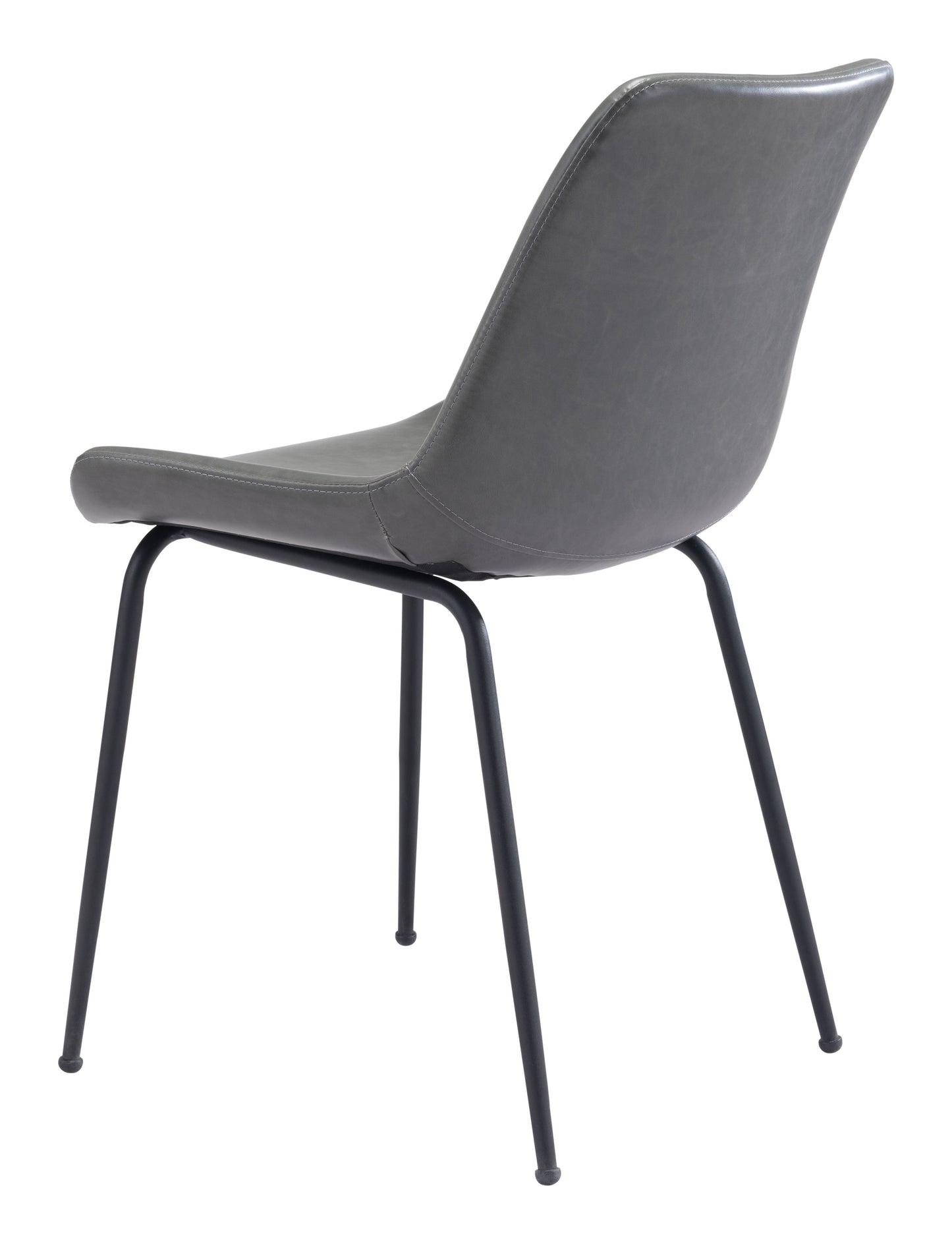 Byron Gray Dining Chair (Set of 2) - Ornate Home