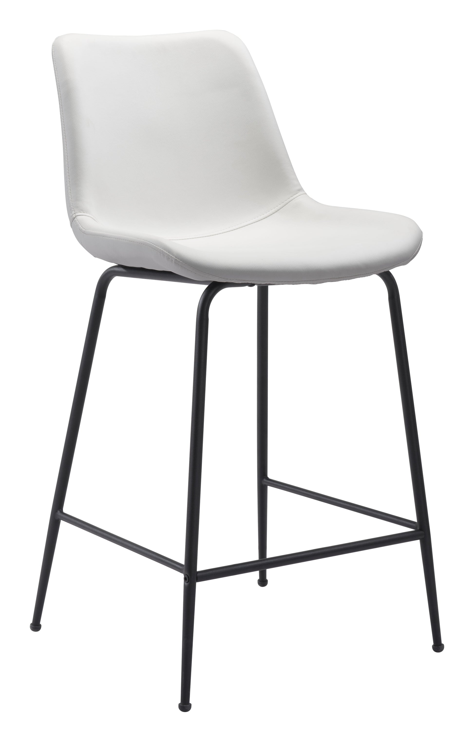 Byron White Counter Stool - Ornate Home