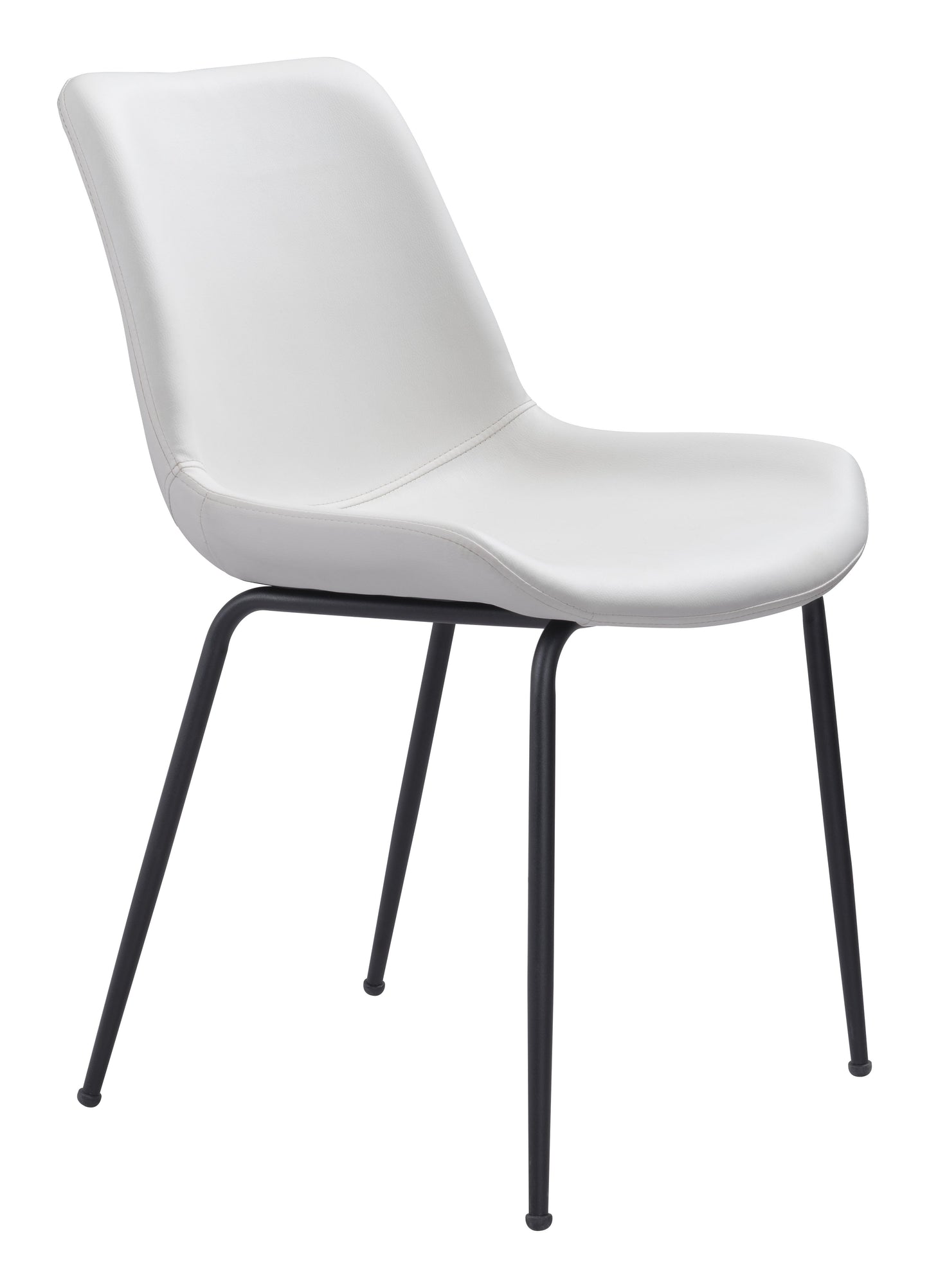 Byron White Dining Chair (Set of 2) - Ornate Home