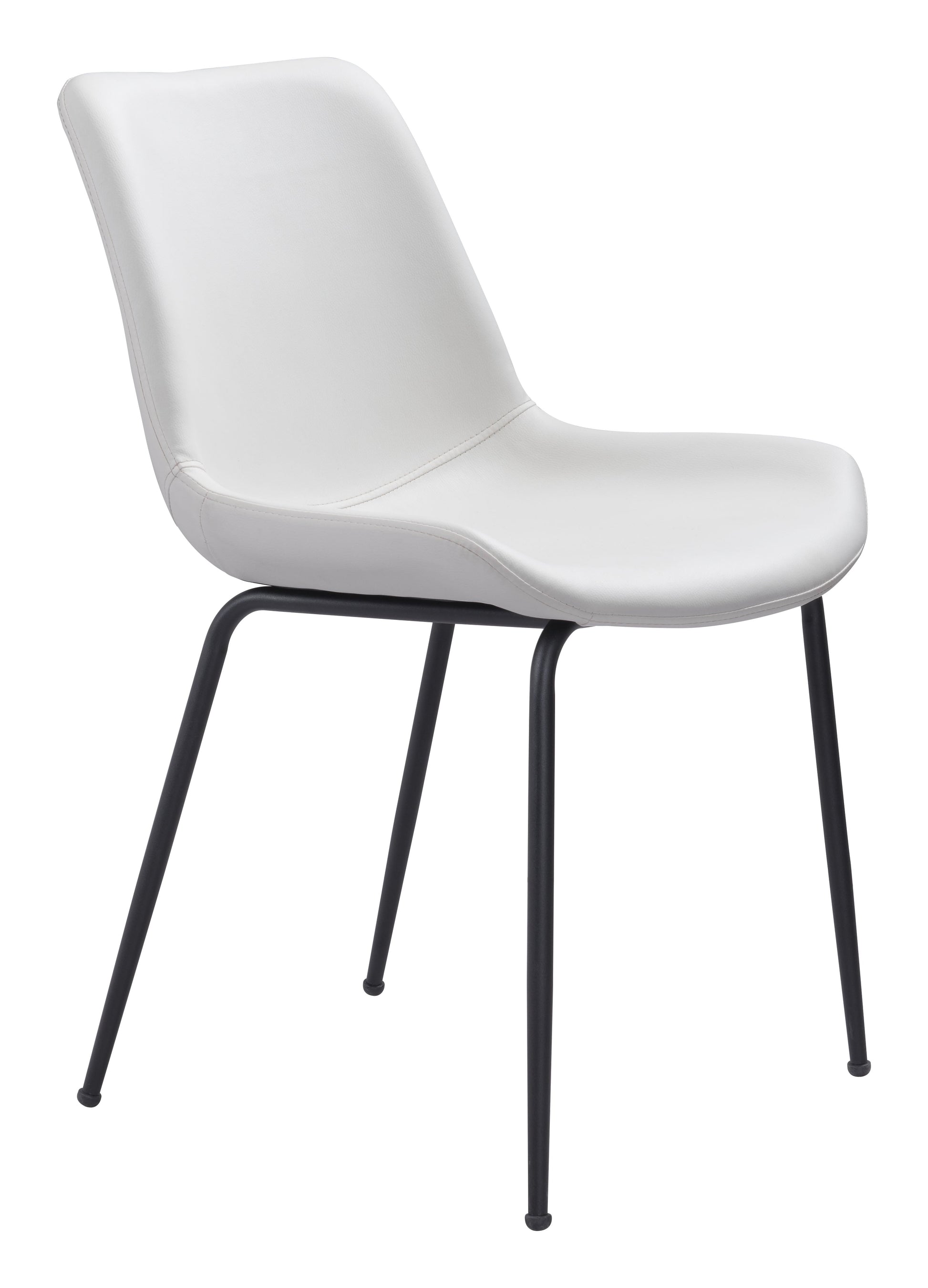 Byron White Dining Chair (Set of 2) - Ornate Home