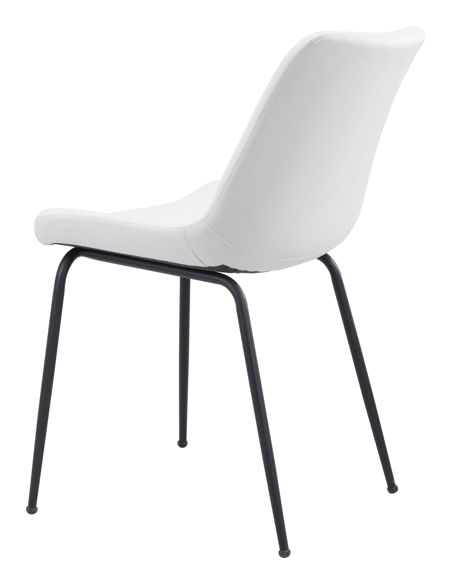 Byron White Dining Chair (Set of 2) - Ornate Home