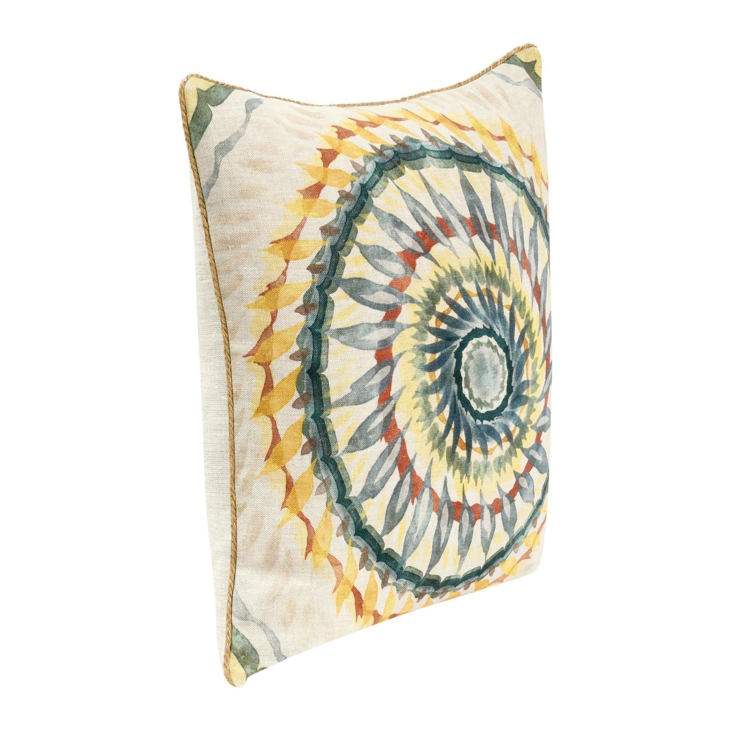 CA Mesta Blue Multi 20x20 Throw Pillow - Ornate Home