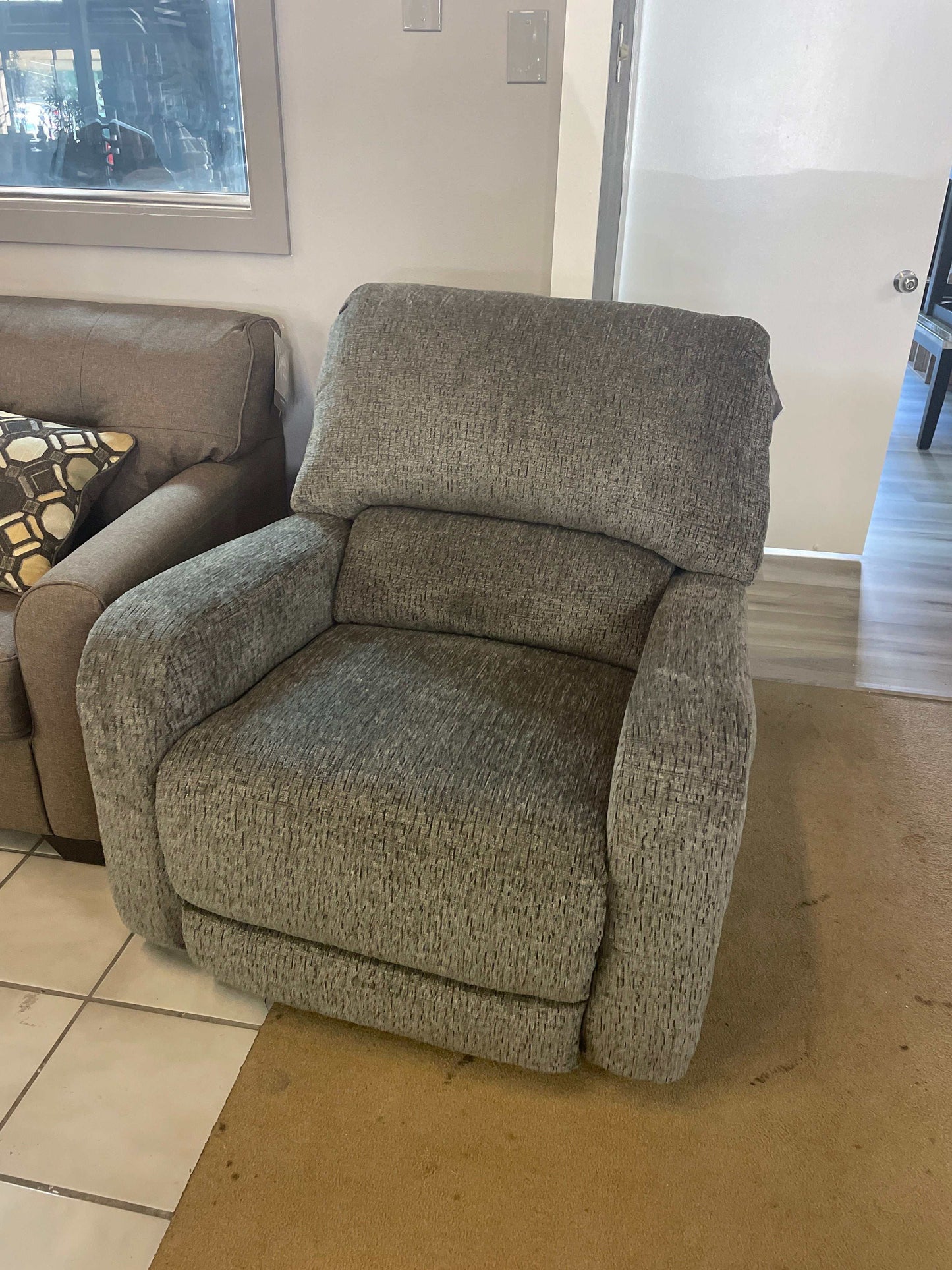 Wittlich Slate Swivel Glider Manual Recliner