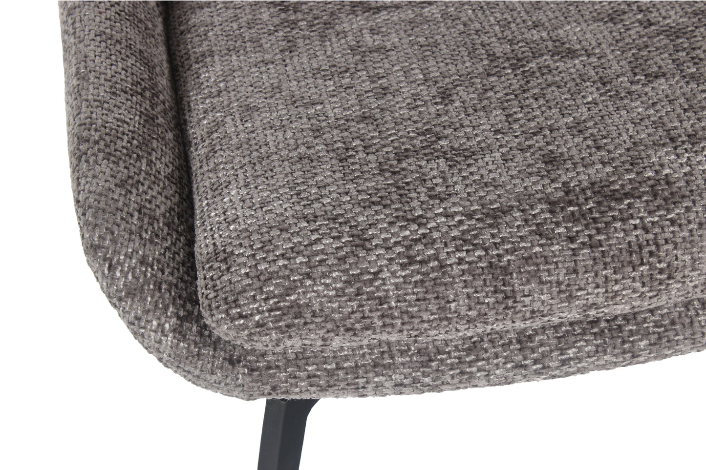 CEO 180 Degree Return Swivel Upholstered Dining Chair in Oyster (Set of 2) - Ornate Home