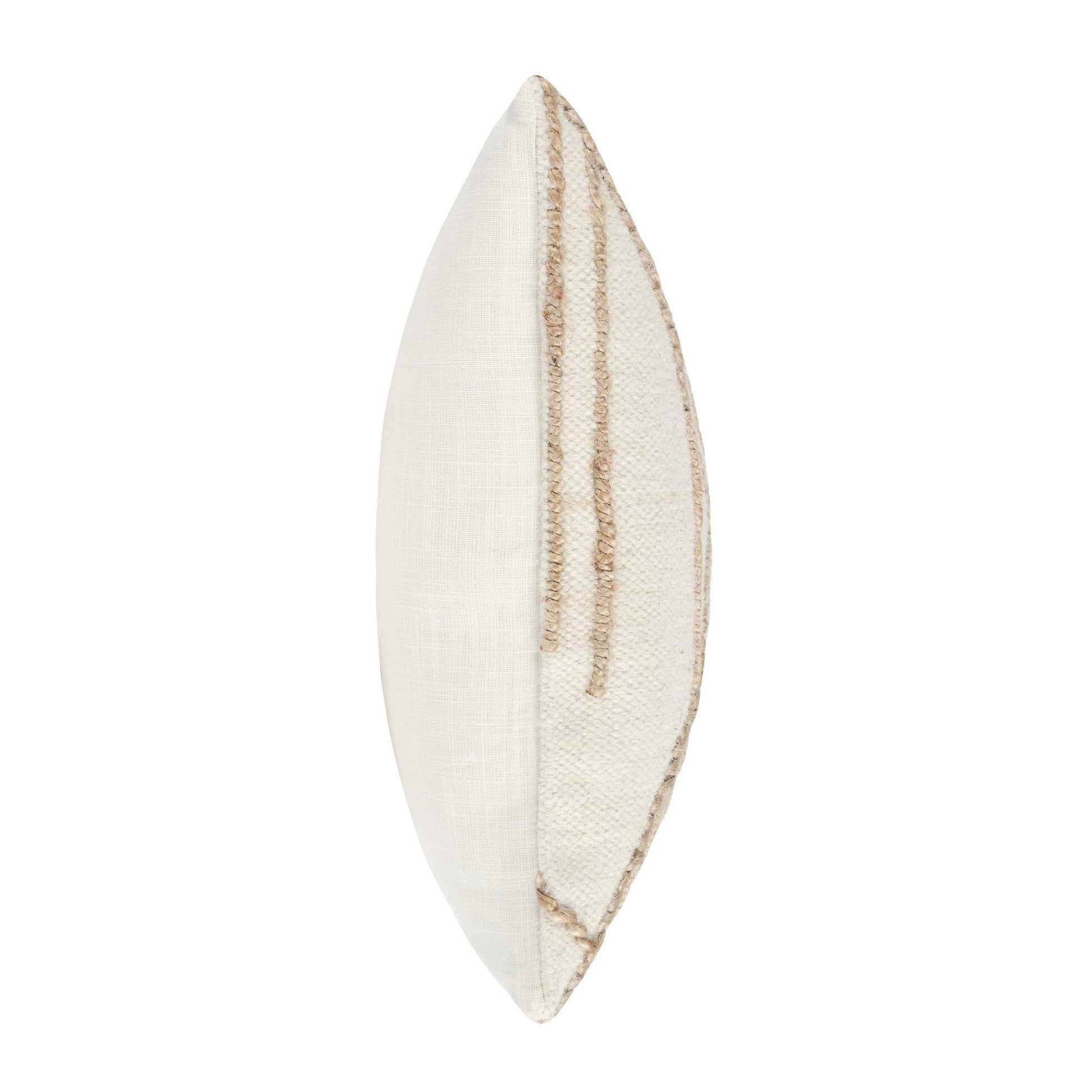CP Sintra Ivory/Natural 22x22 Throw Pillow (Set of 2) - Ornate Home