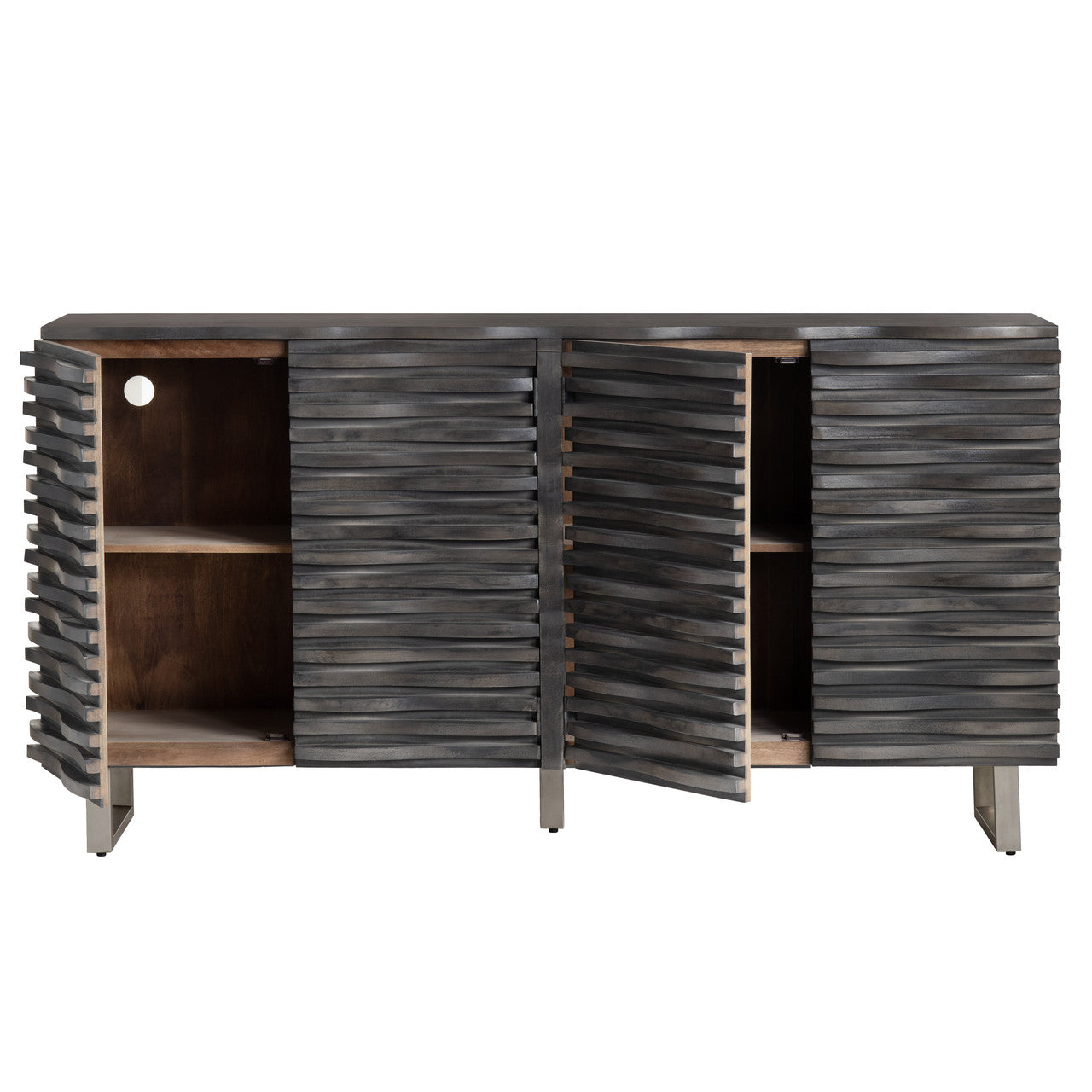 Cabalerro Wave Gray Sideboard - Ornate Home
