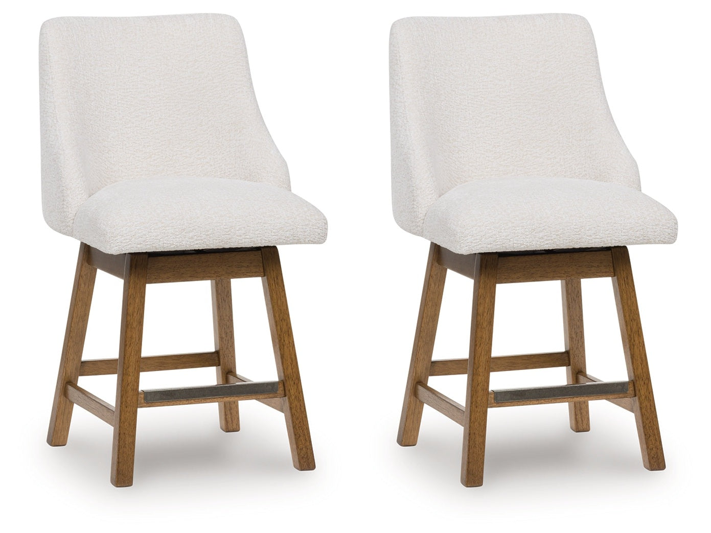 Cabalynn Counter Height Barstool (Set of 2)- Viva Furn