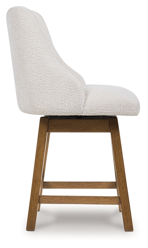 Cabalynn Counter Height Barstool (Set of 2)- Viva Furn