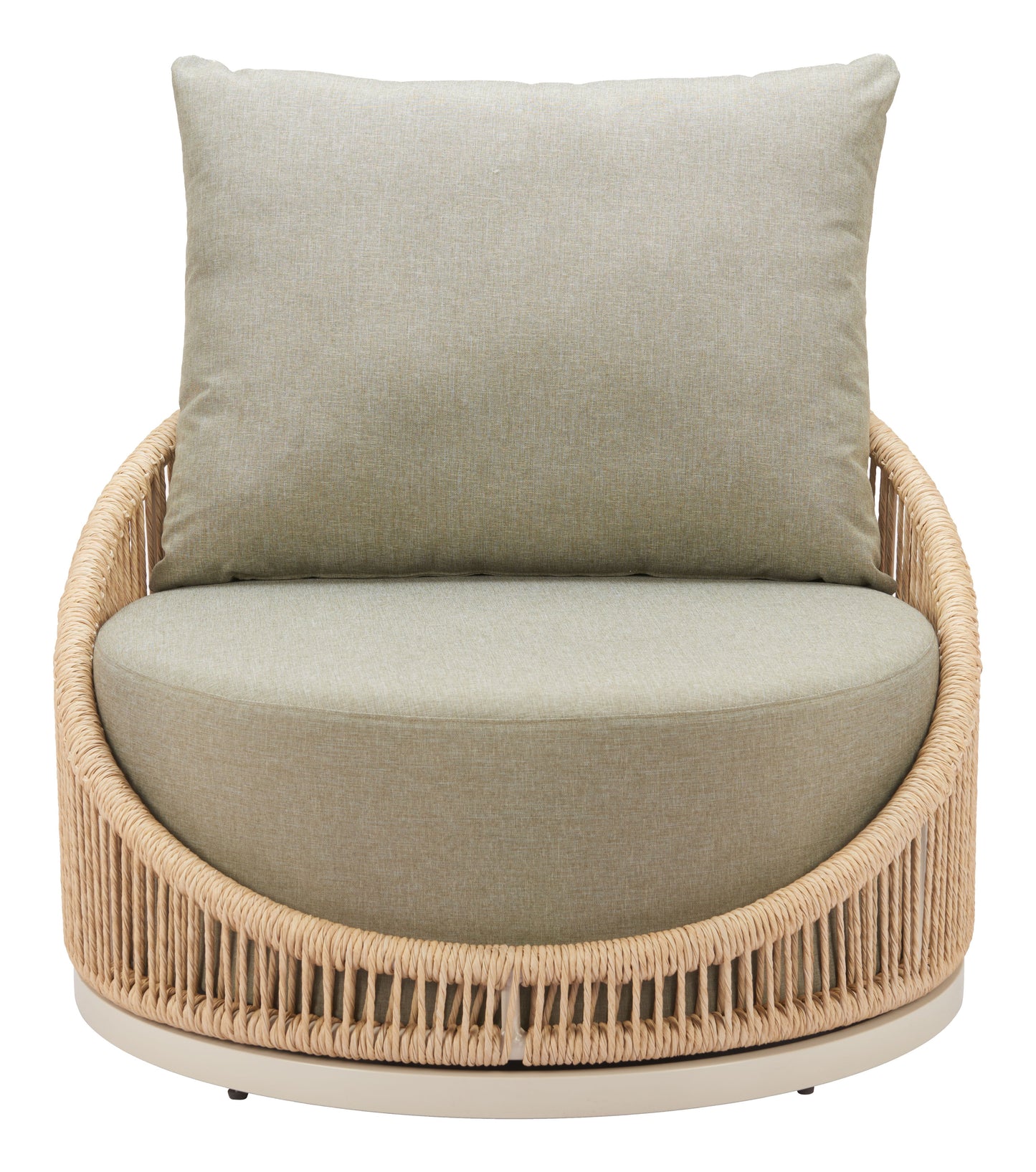 Cabana Multicolor Outdoor Swivel Chair - Ornate Home