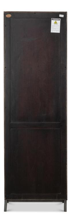 Cabinet of Curiosities Grey A Gem Of A Handle Display Cabinet Right - Ornate Home